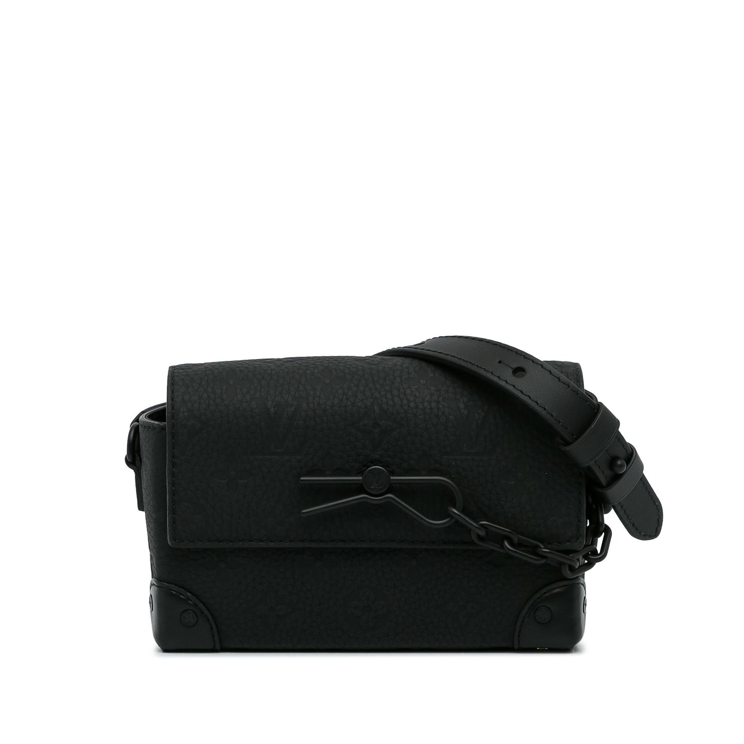Louis Vuitton Monogram Taurillon Steamer Wearable Wallet (SHG-v0dtJ5)