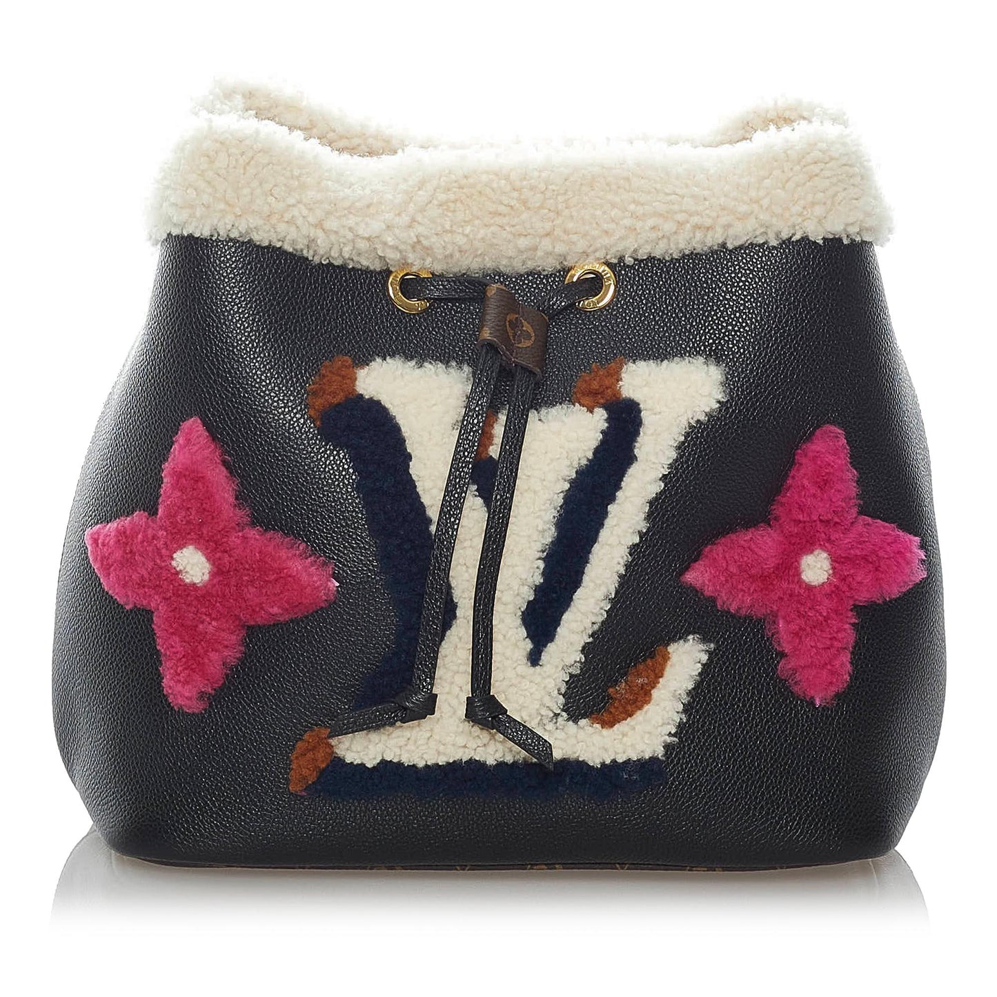Louis Vuitton Monogram Teddy Shearling Neonoe (SHG-37294)