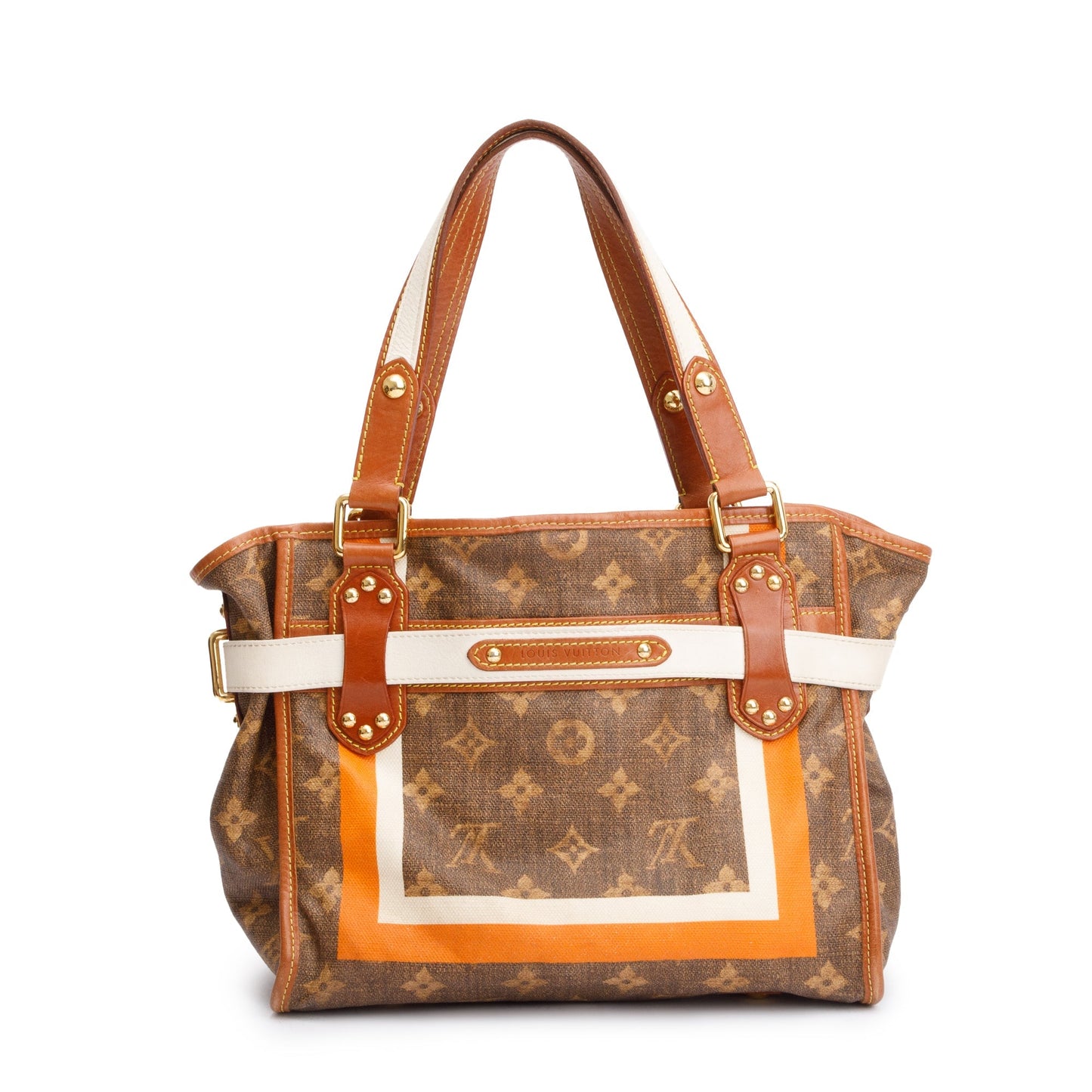 Louis Vuitton  Monogram Tisse Sac Rayures PM Tote