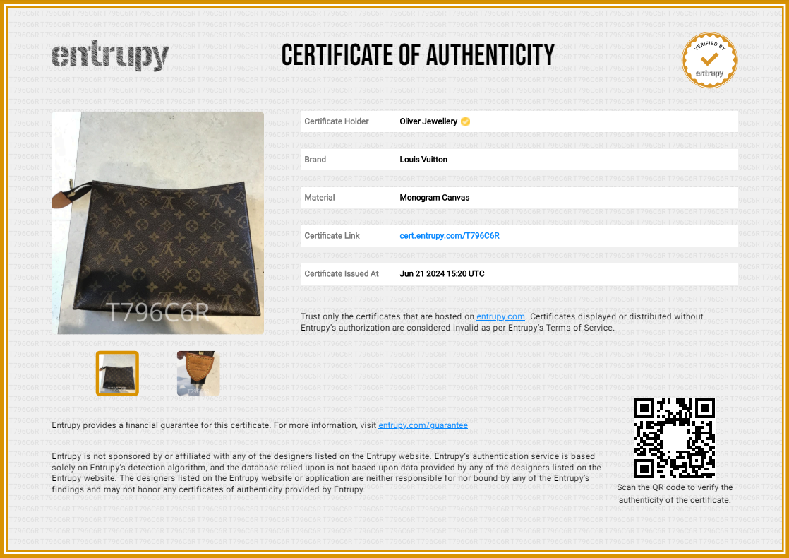 Louis Vuitton Monogram Toiletry Pouch 26