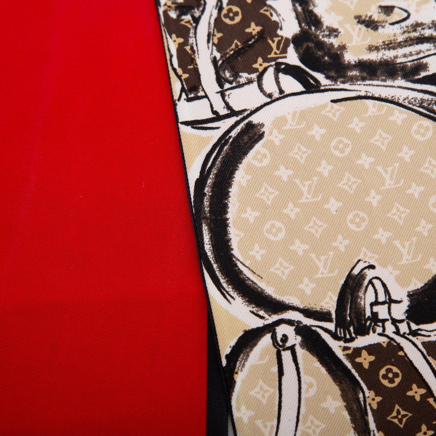 Louis Vuitton Monogram Trunk Silk Bandeau