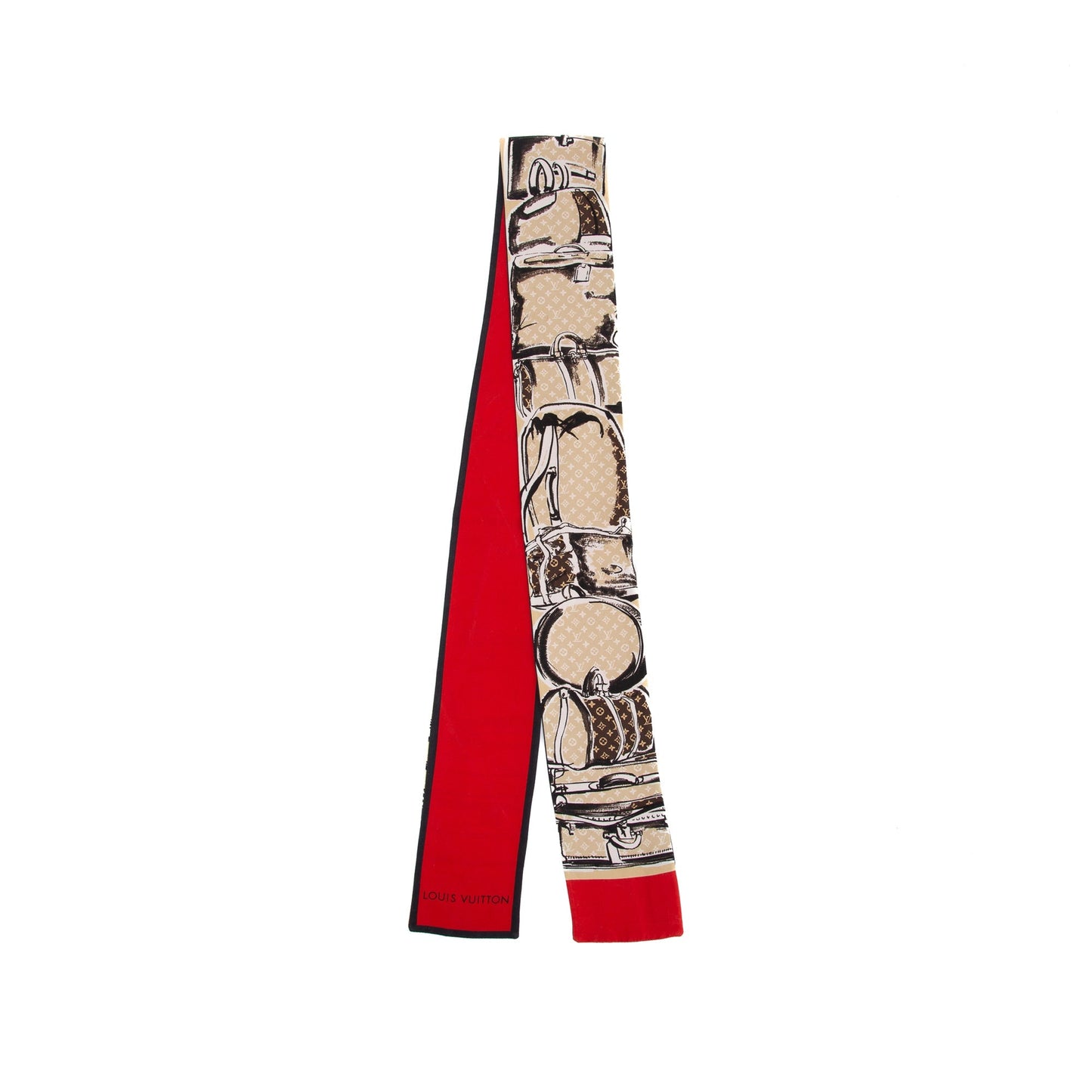 Louis Vuitton Monogram Trunk Silk Bandeau