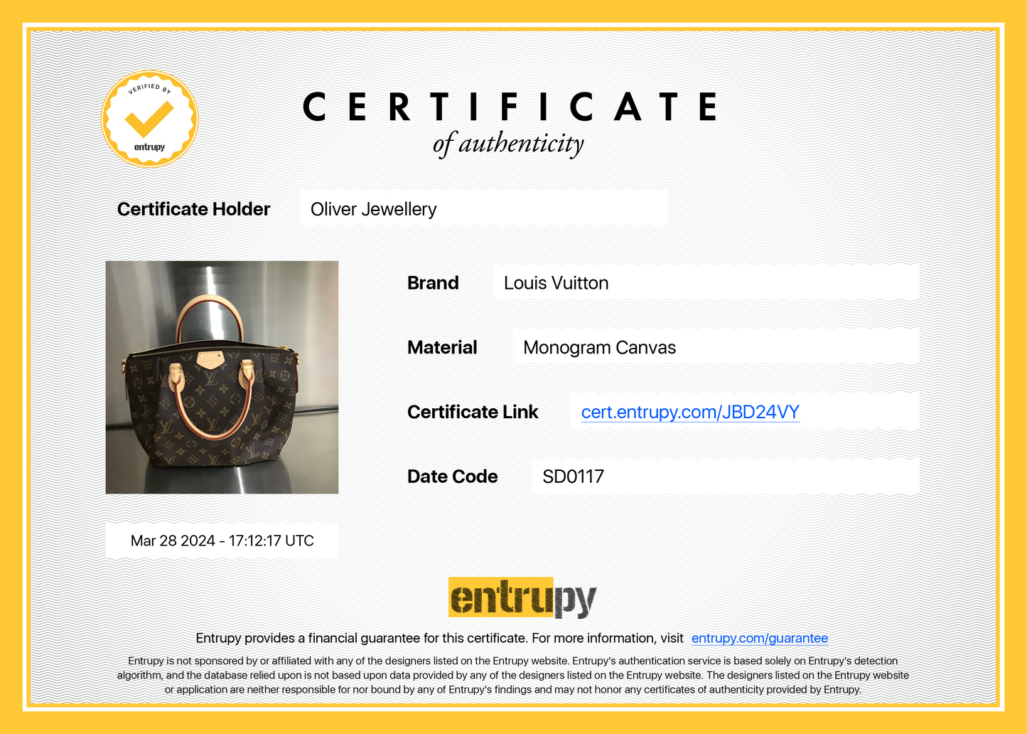 Louis Vuitton Monogram Turenne PM