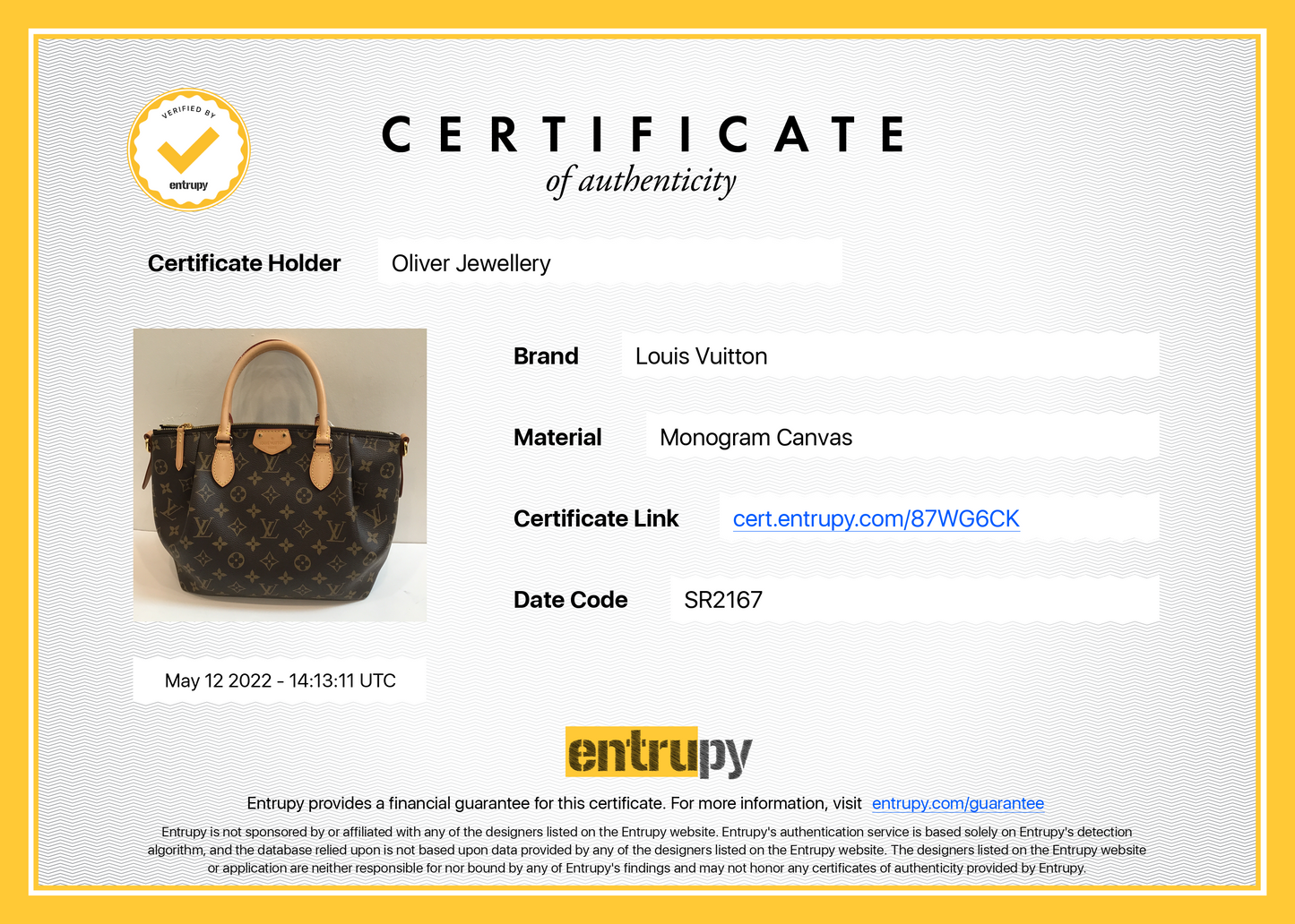 Louis Vuitton Monogram Turenne PM
