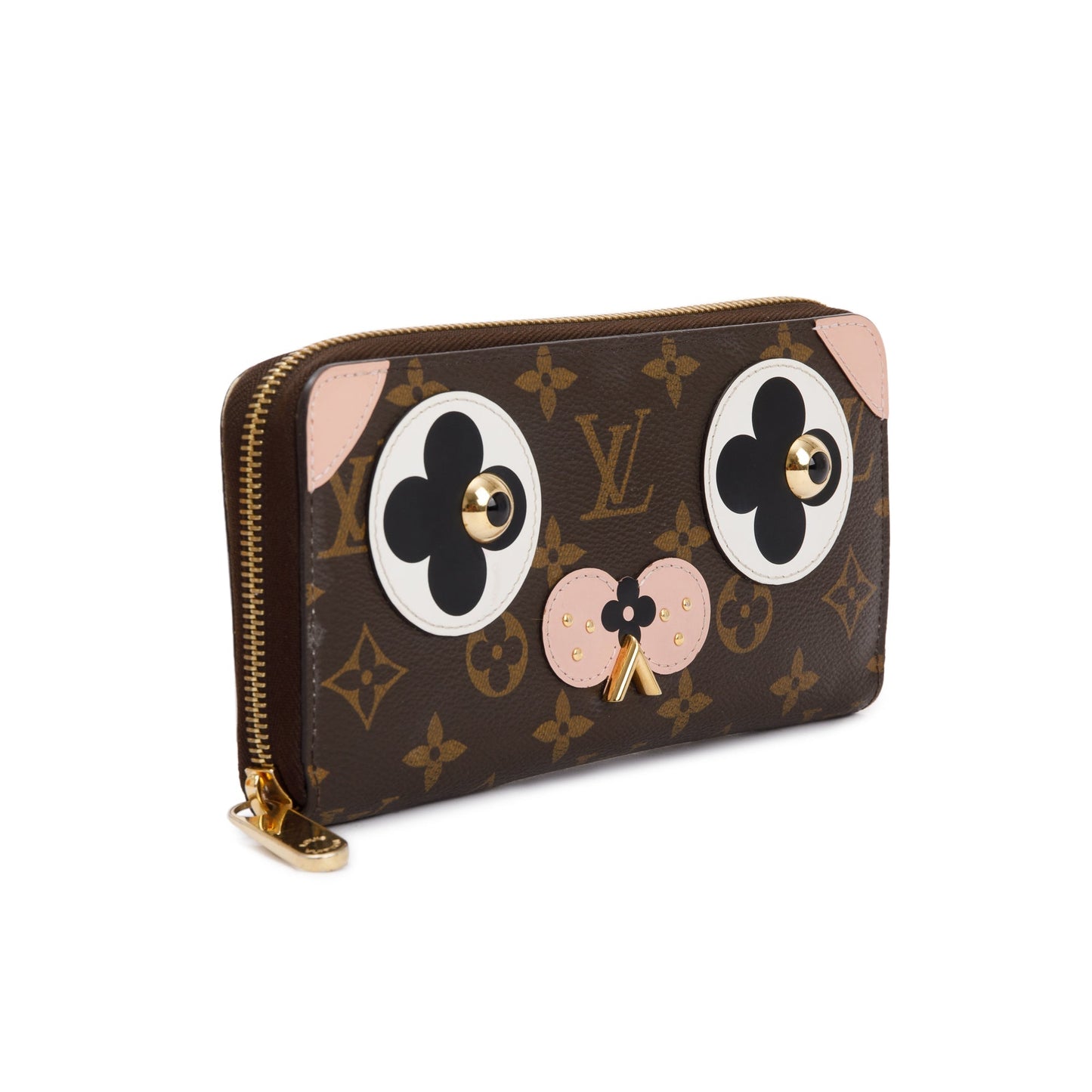 Louis Vuitton Monogram Valentine Dog Zippy Wallet
