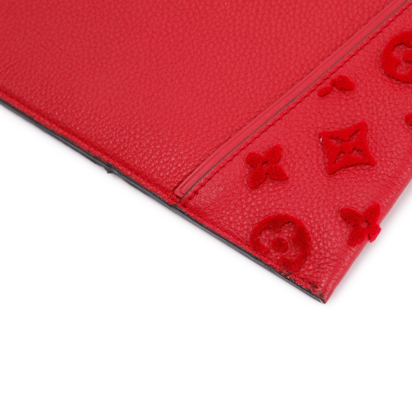 Louis Vuitton Monogram Veau Cachemire W Pochette Wristlet