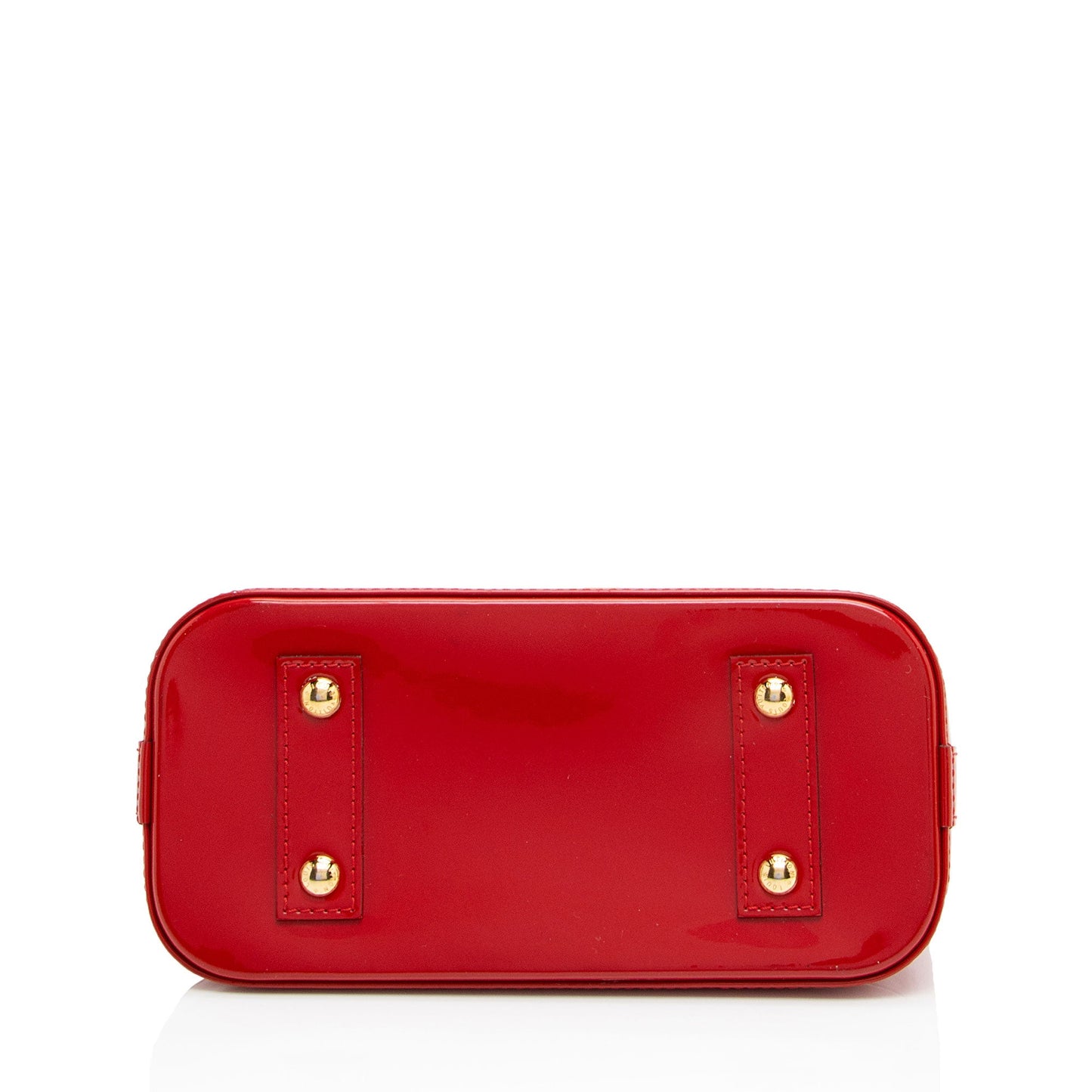 Louis Vuitton Monogram Vernis Alma BB Satchel (SHF-Rw84C7)