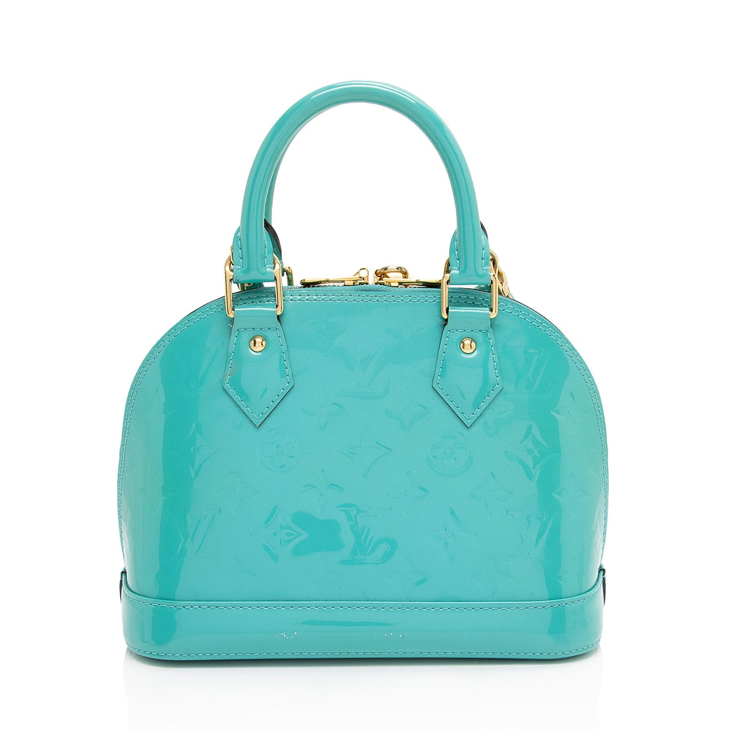 Louis Vuitton Monogram Vernis Alma BB Satchel (SHF-gUoqli)
