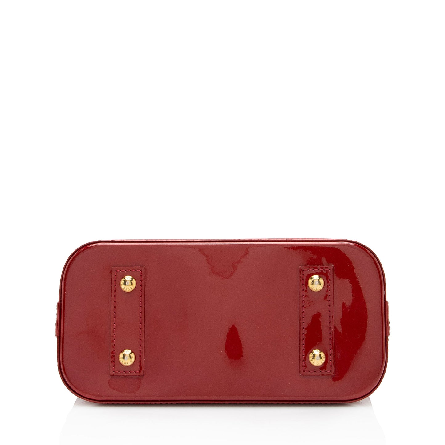 Louis Vuitton Monogram Vernis Alma BB Satchel (SHF-aFh6qo)