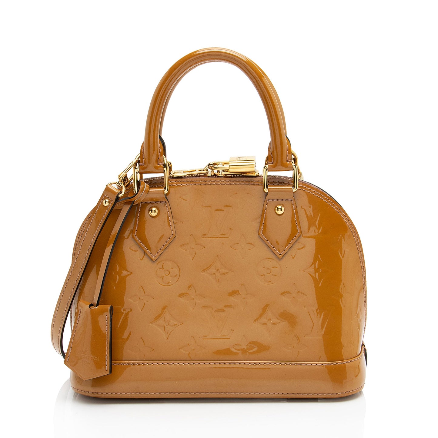 Louis Vuitton Monogram Vernis Alma BB Satchel