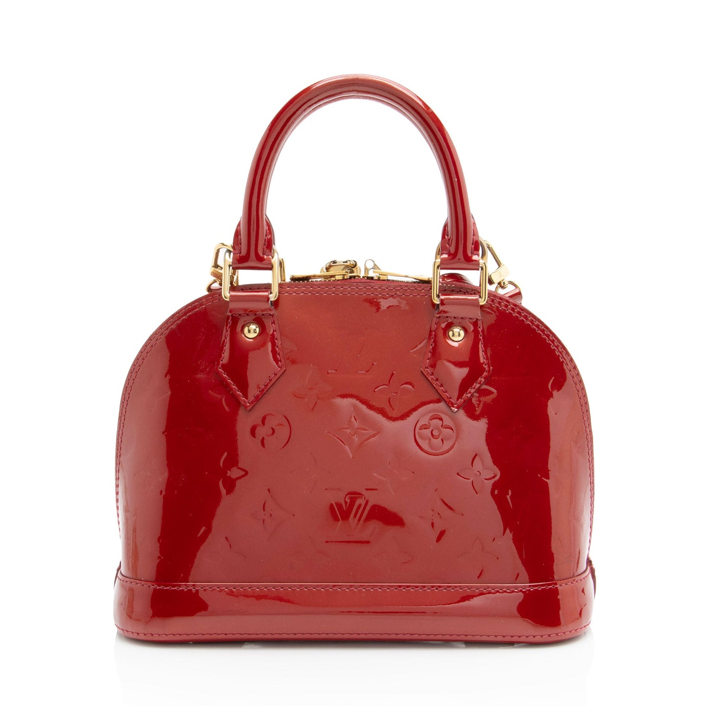 Louis Vuitton Monogram Vernis Alma BB Satchel