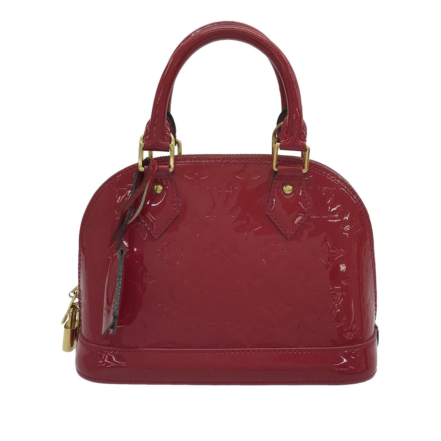 Louis Vuitton Monogram Vernis Alma BB (SHG-odonmp)