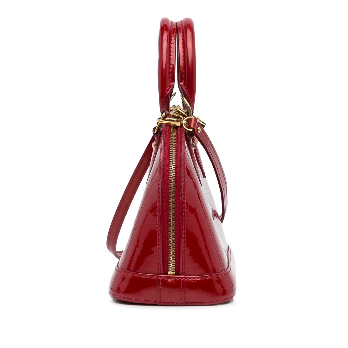 Louis Vuitton Monogram Vernis Alma BB (SHG-9zPO6C)