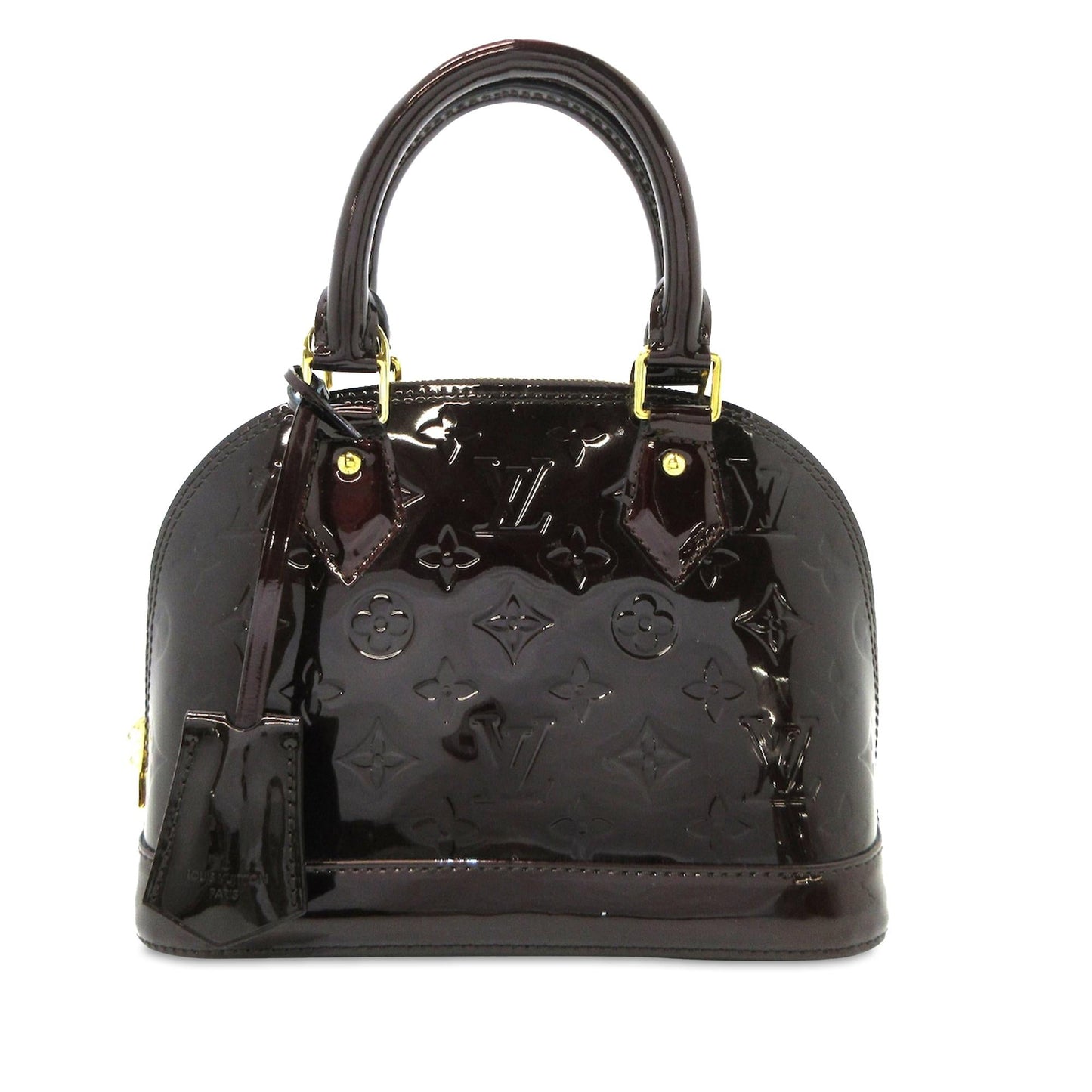 Louis Vuitton Monogram Vernis Alma BB (SHG-0i7tjg)
