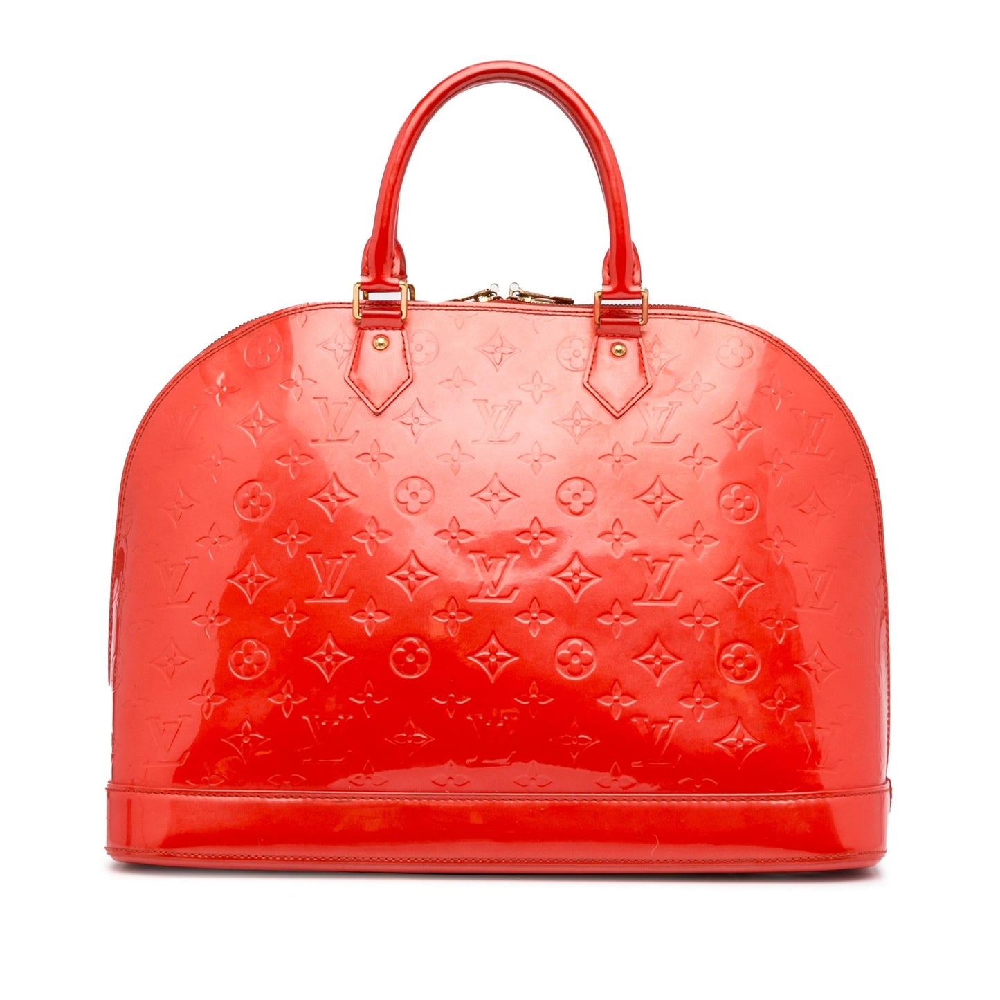 Louis Vuitton Monogram Vernis Alma GM (SHG-5mS6wP)