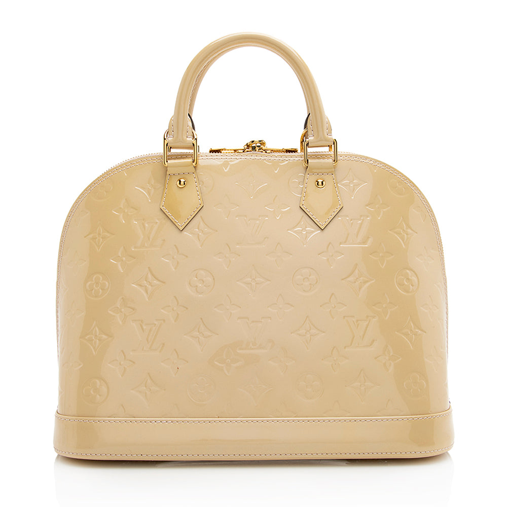 Louis Vuitton Monogram Vernis Alma PM Satchel (SHF-21750)