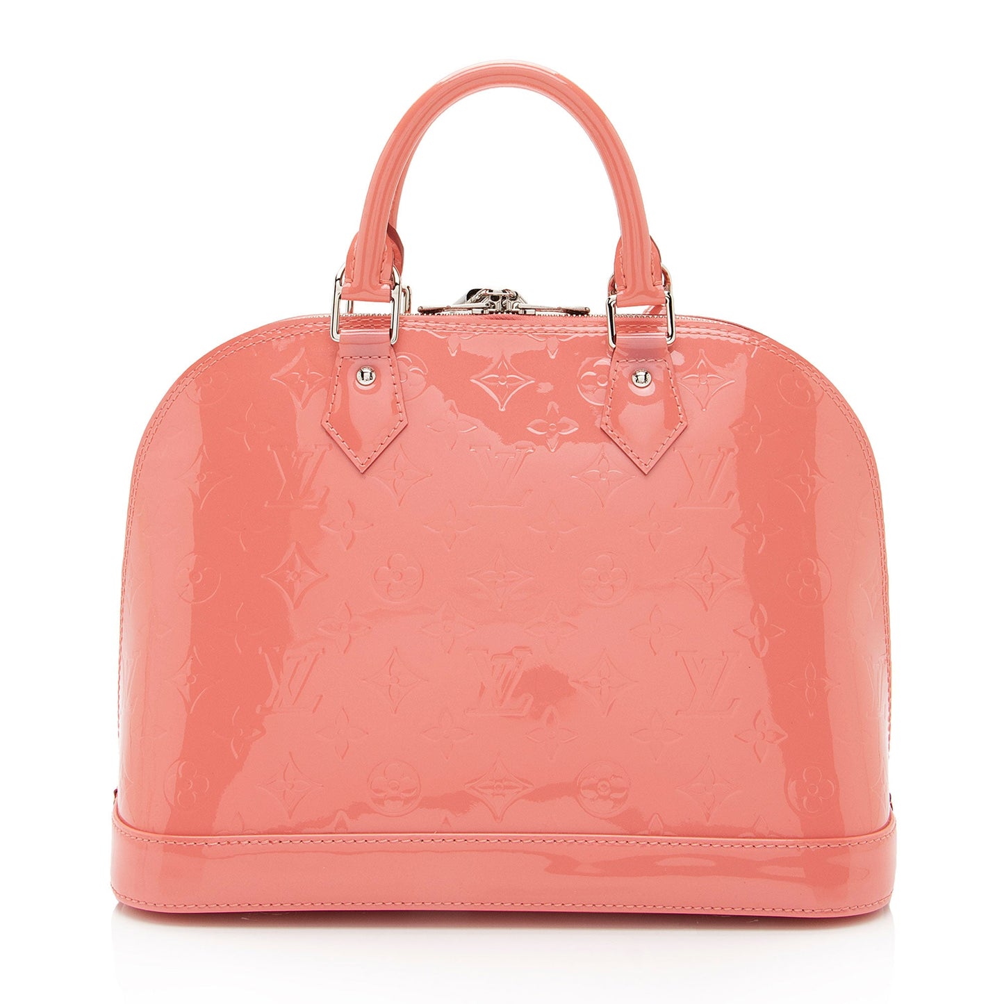 Louis Vuitton Monogram Vernis Alma PM Satchel (SHF-CsSKCh)