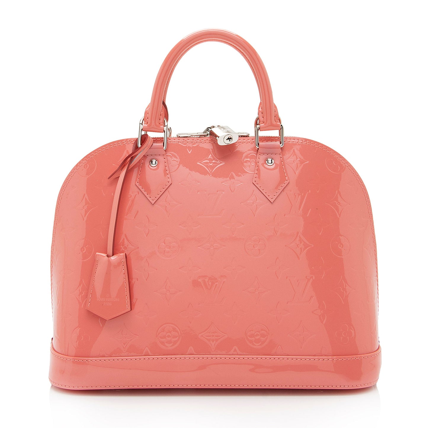 Louis Vuitton Monogram Vernis Alma PM Satchel (SHF-CsSKCh)