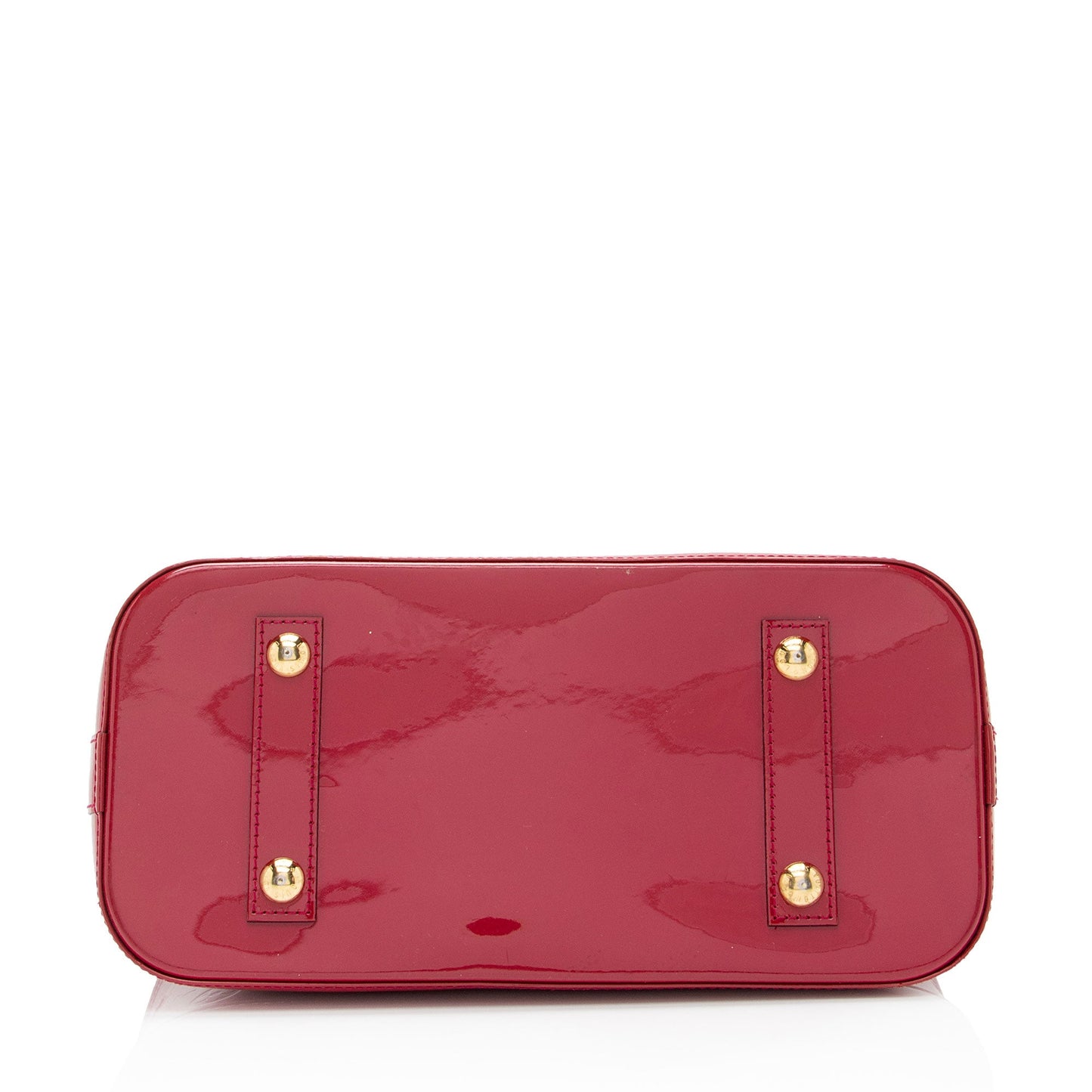 Louis Vuitton Monogram Vernis Alma PM Satchel (SHF-aJkS4O)