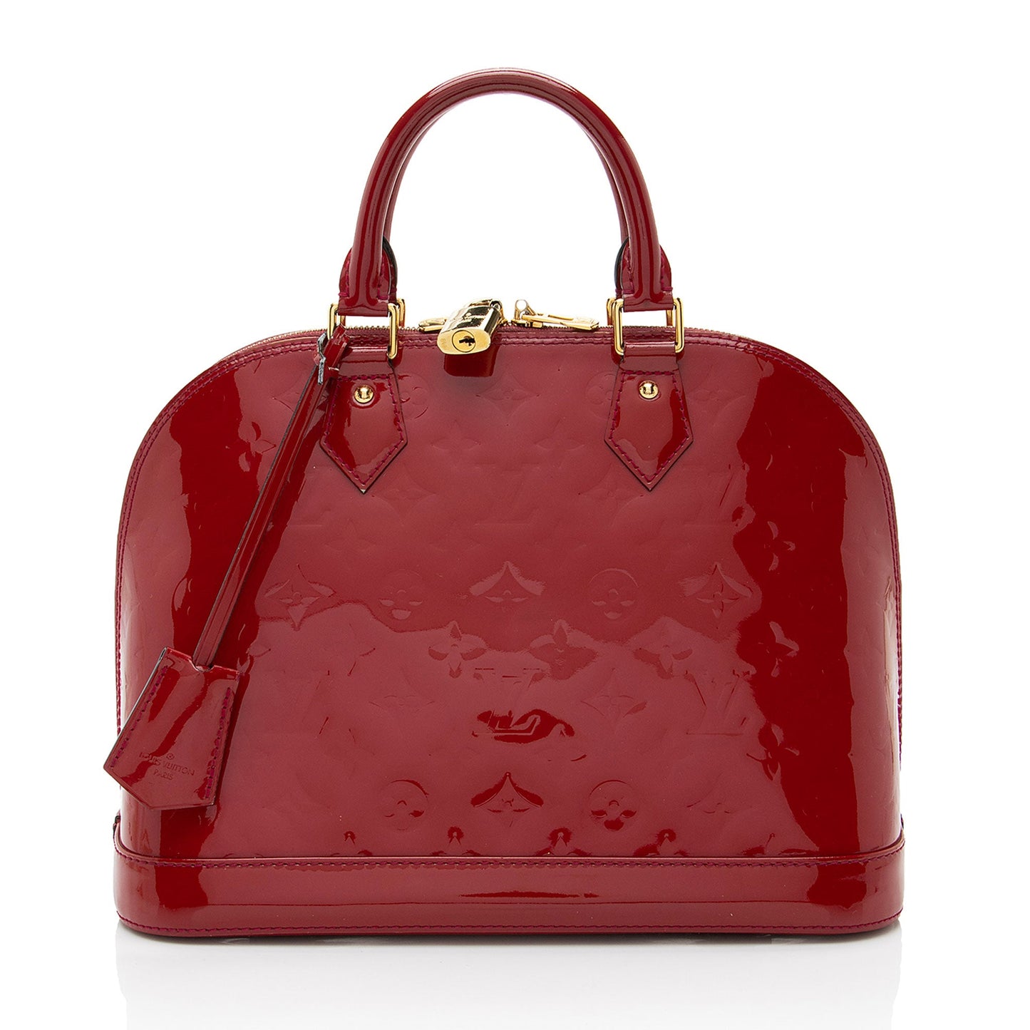 Louis Vuitton Monogram Vernis Alma PM Satchel