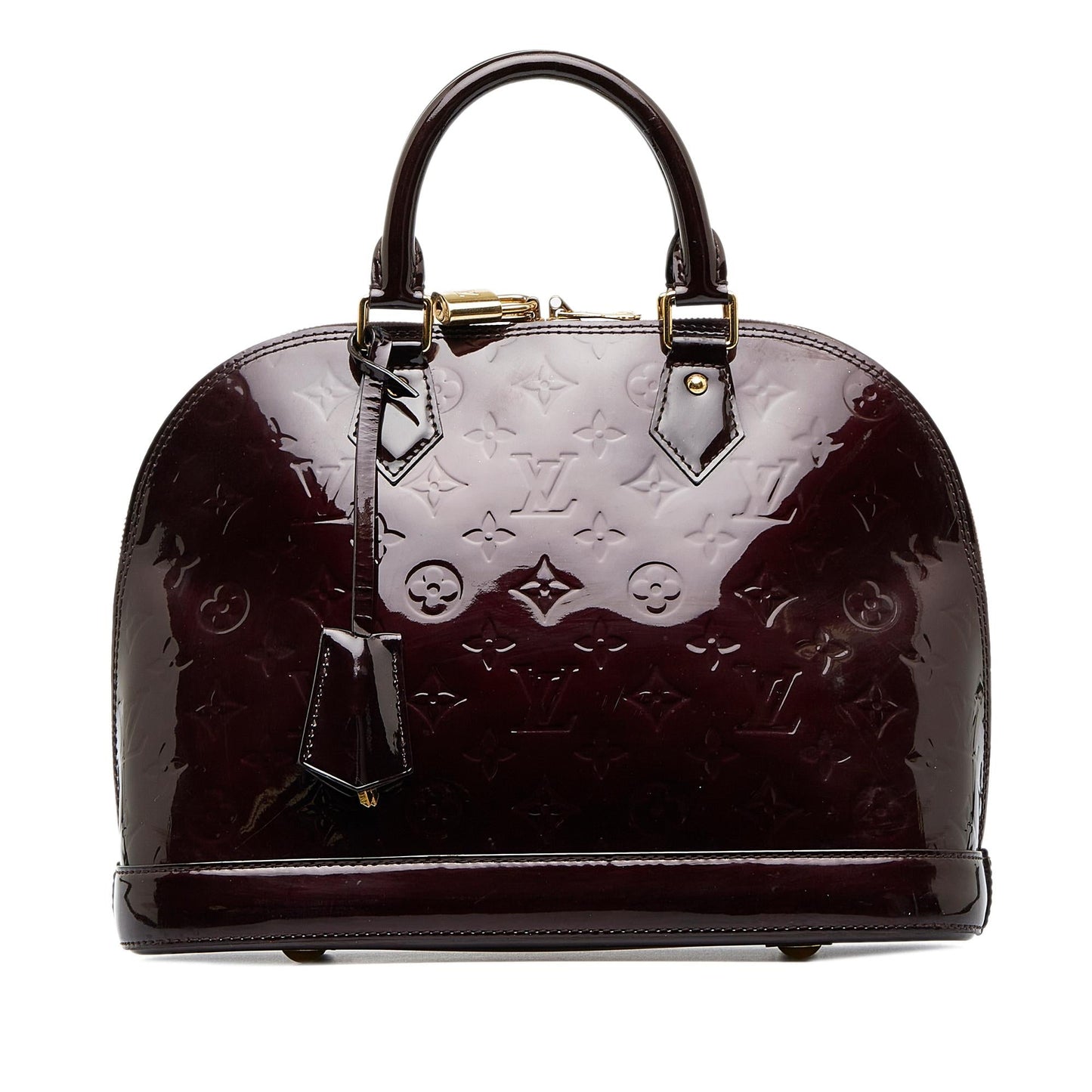 Louis Vuitton Monogram Vernis Alma PM (SHG-SkyOqF)