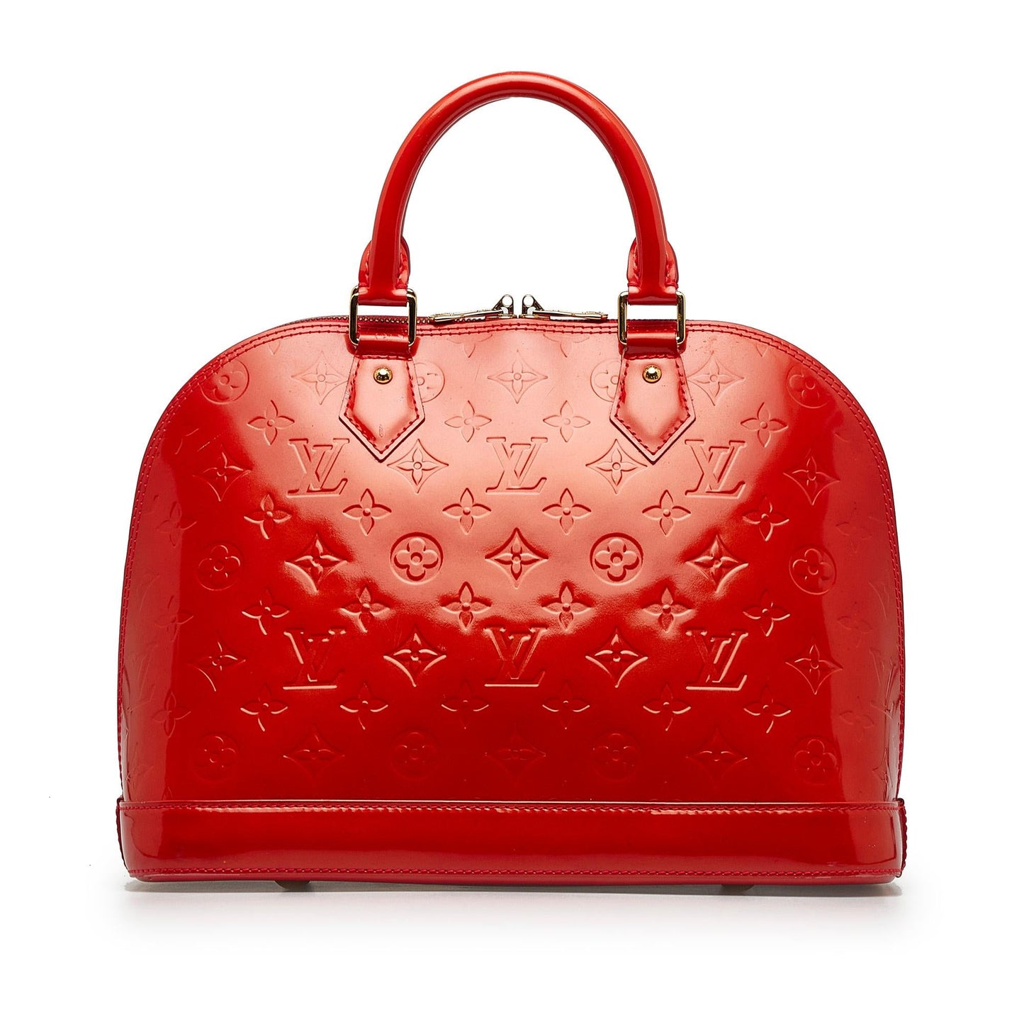 Louis Vuitton Monogram Vernis Alma PM (SHG-2TtoxB)