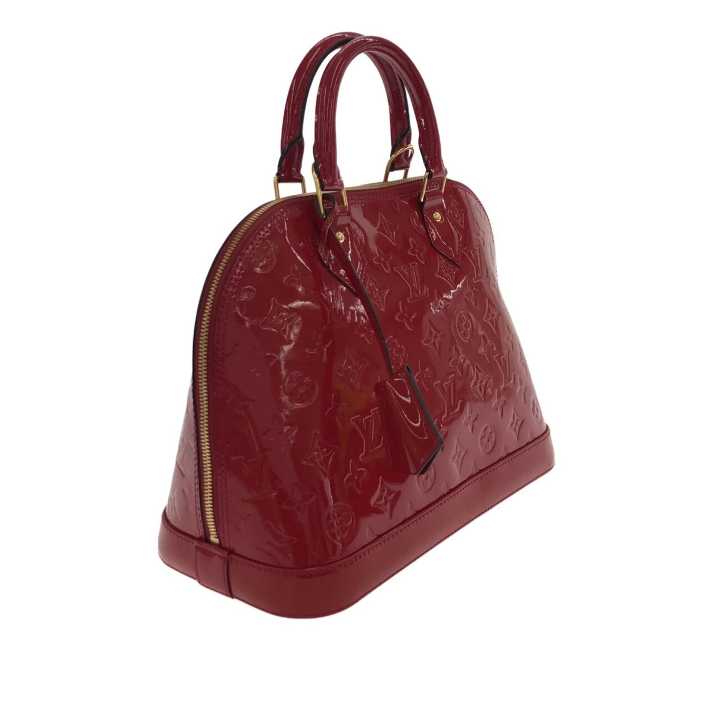 Louis Vuitton Monogram Vernis Alma PM (SHG-DcVUrA)