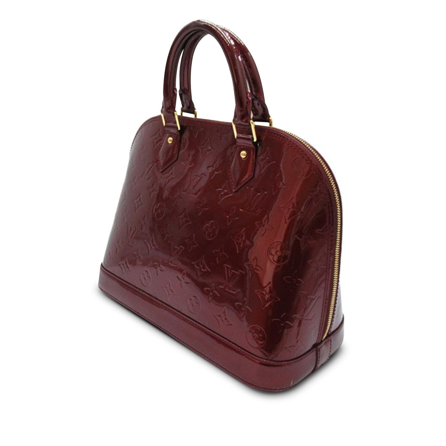 Louis Vuitton Monogram Vernis Alma PM (SHG-6sE6J2)