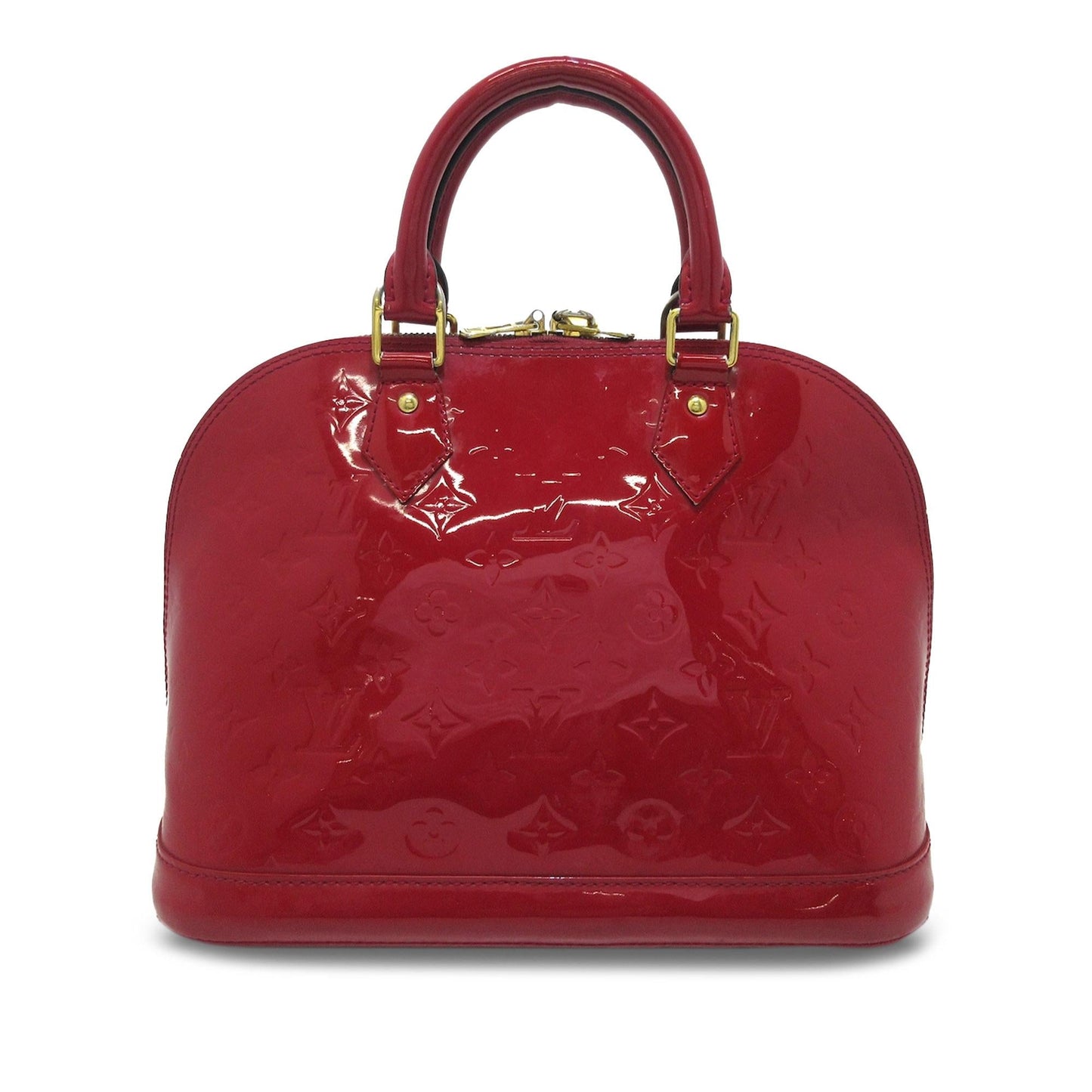 Louis Vuitton Monogram Vernis Alma PM (SHG-d5eVX3)