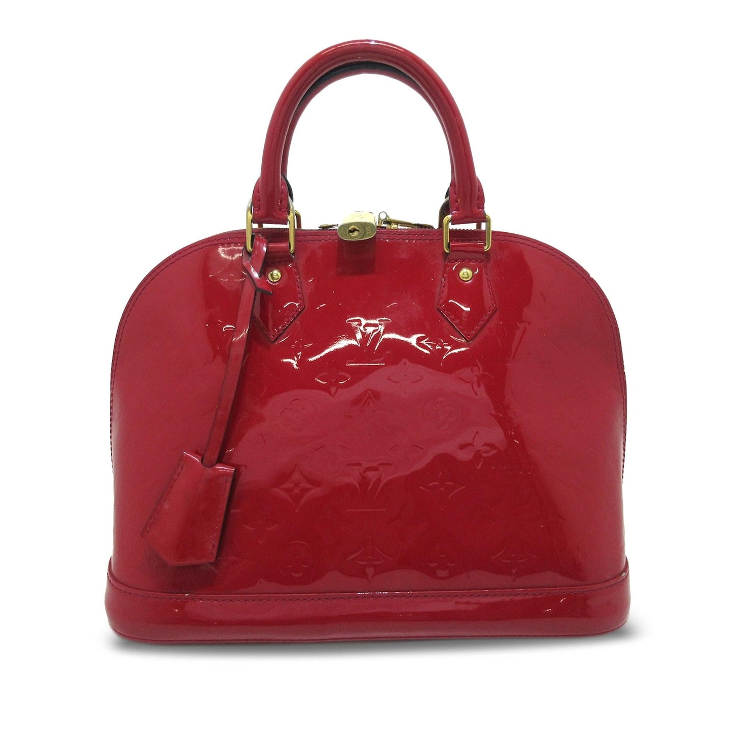 Louis Vuitton Monogram Vernis Alma PM (SHG-d5eVX3)