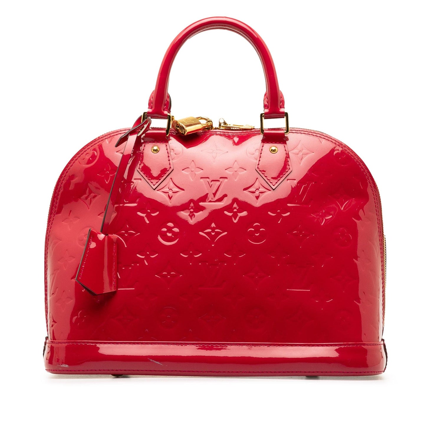 Louis Vuitton Monogram Vernis Alma PM (SHG-x1m67K)