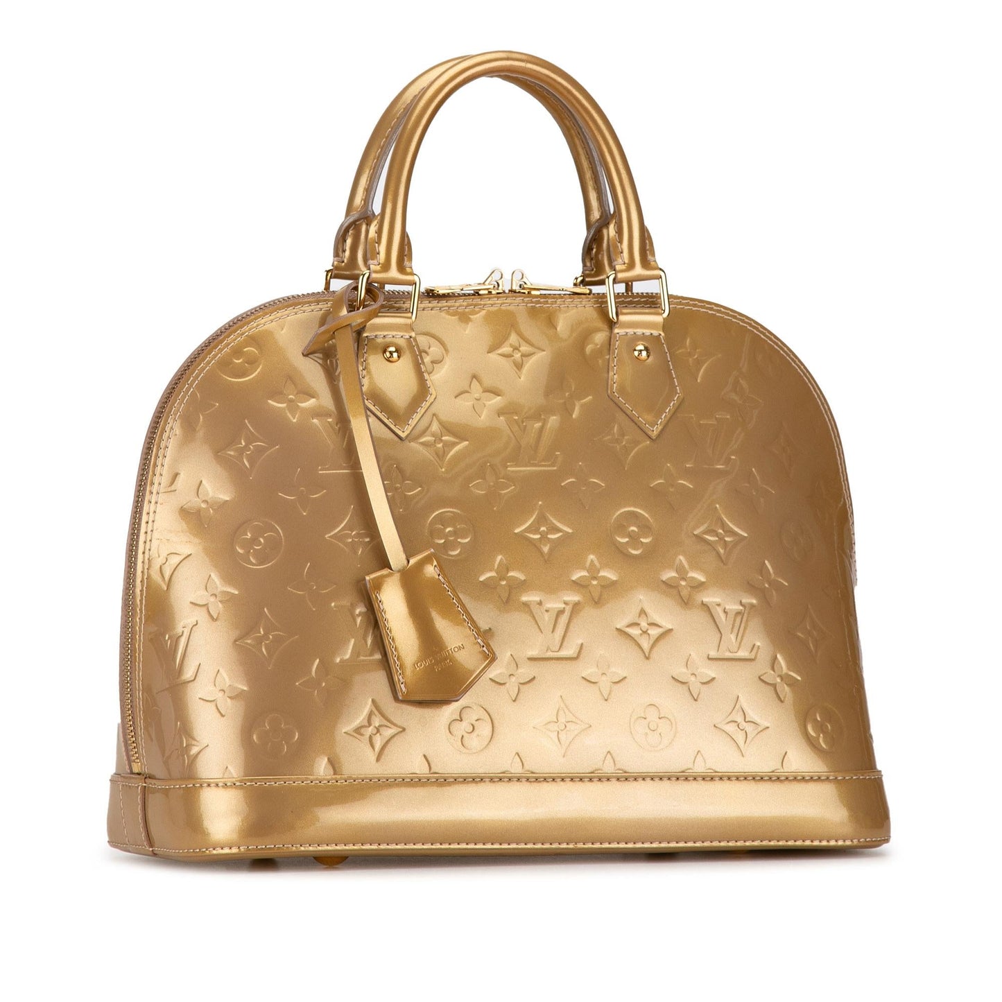 Louis Vuitton Monogram Vernis Alma PM (SHG-b4TwAV)