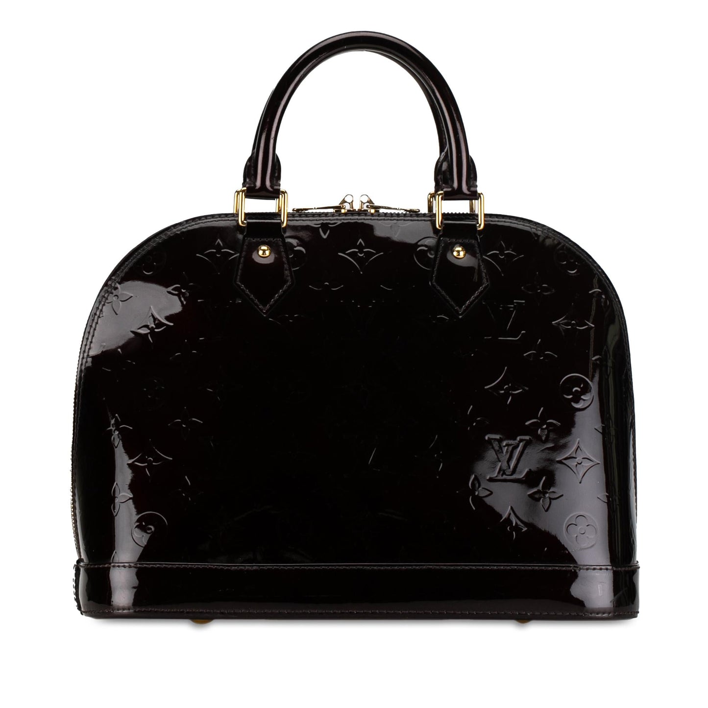 Louis Vuitton Monogram Vernis Alma PM (SHG-jMeKBg)