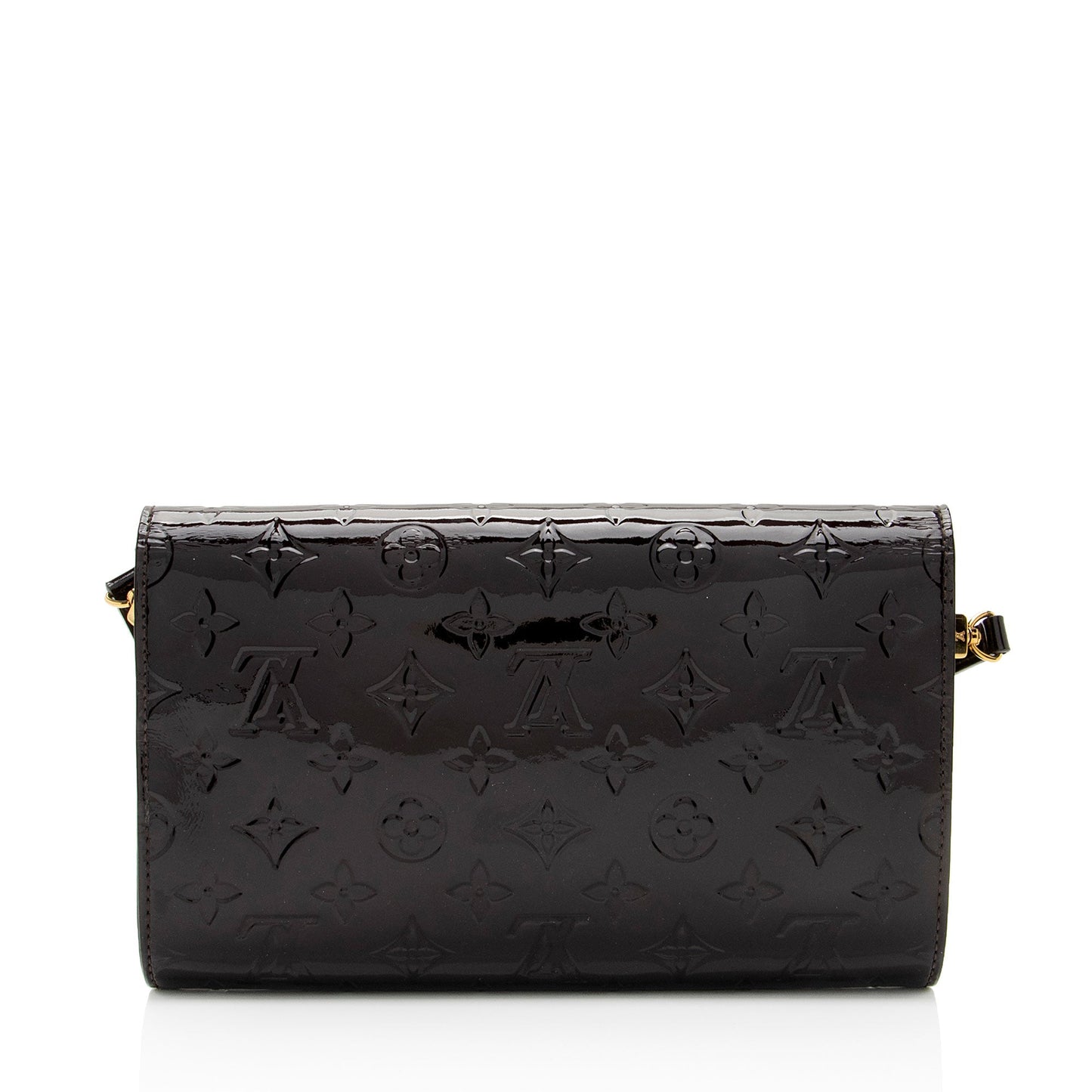 Louis Vuitton Monogram Vernis Ana Clutch (SHF-Jnmx4k)