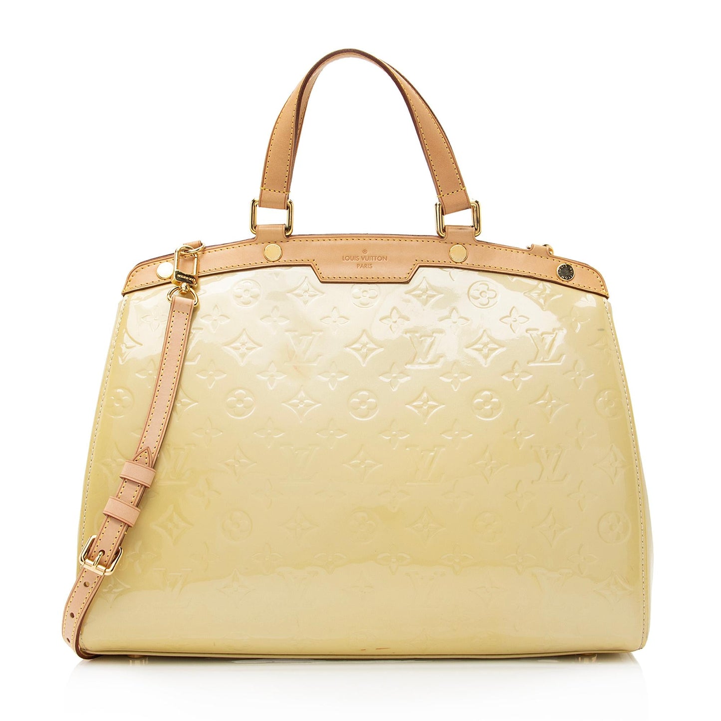 Louis Vuitton Monogram Vernis Brea GM Satchel (SHF-23147)