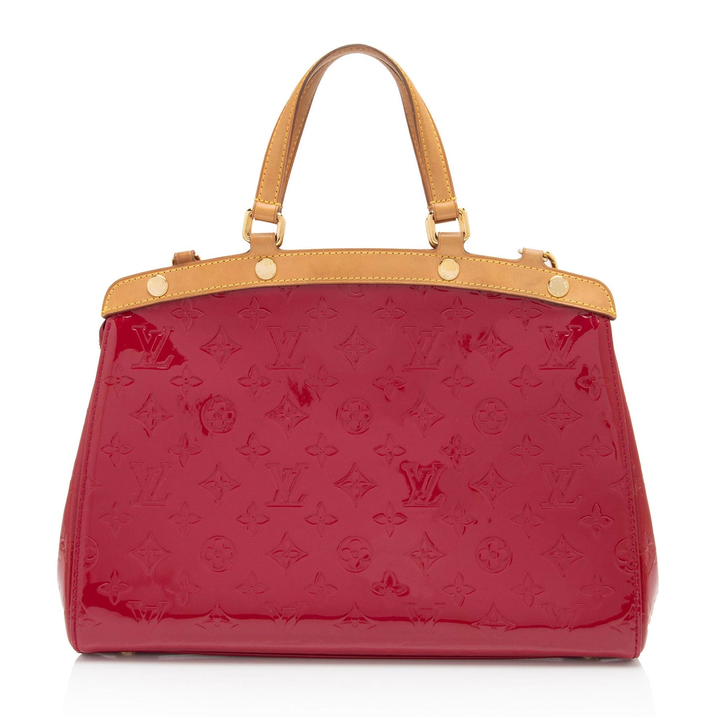 Louis Vuitton Monogram Vernis Brea MM Satchel (SHF-QlArBV)