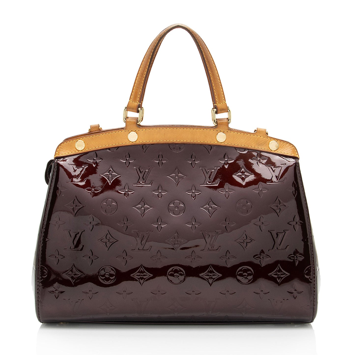 Louis Vuitton Monogram Vernis Brea MM Satchel (SHF-KsQkQS)