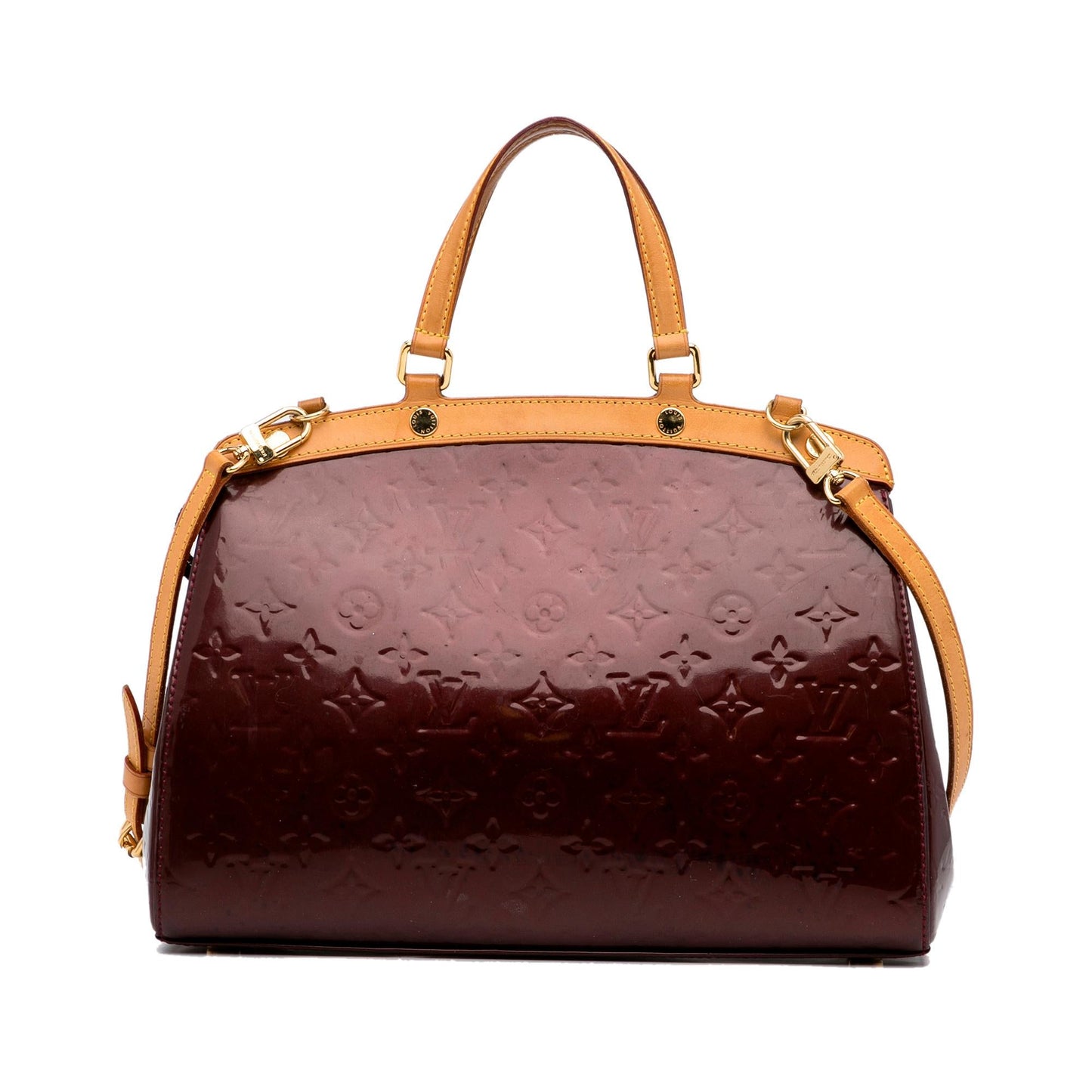 Louis Vuitton Monogram Vernis Brea MM (SHG-20FHgf)
