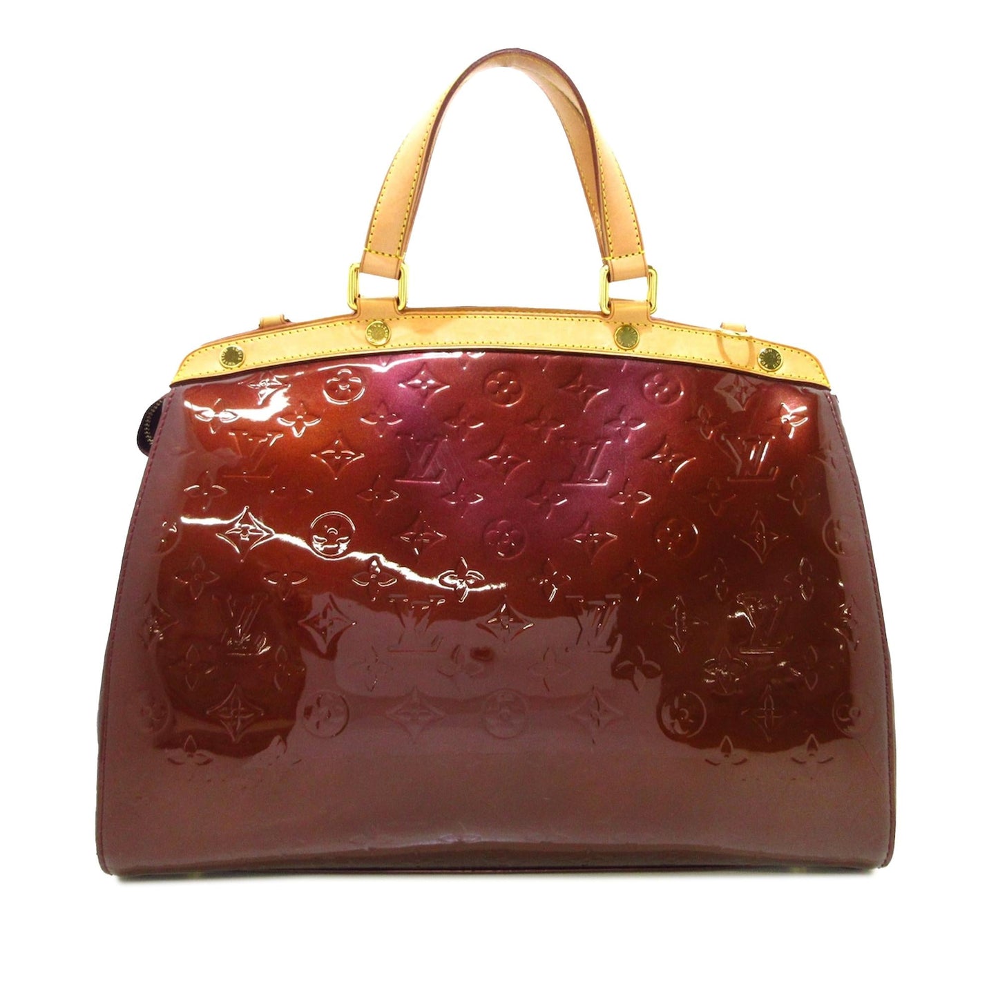 Louis Vuitton Monogram Vernis Brea MM (SHG-5ME9AV)
