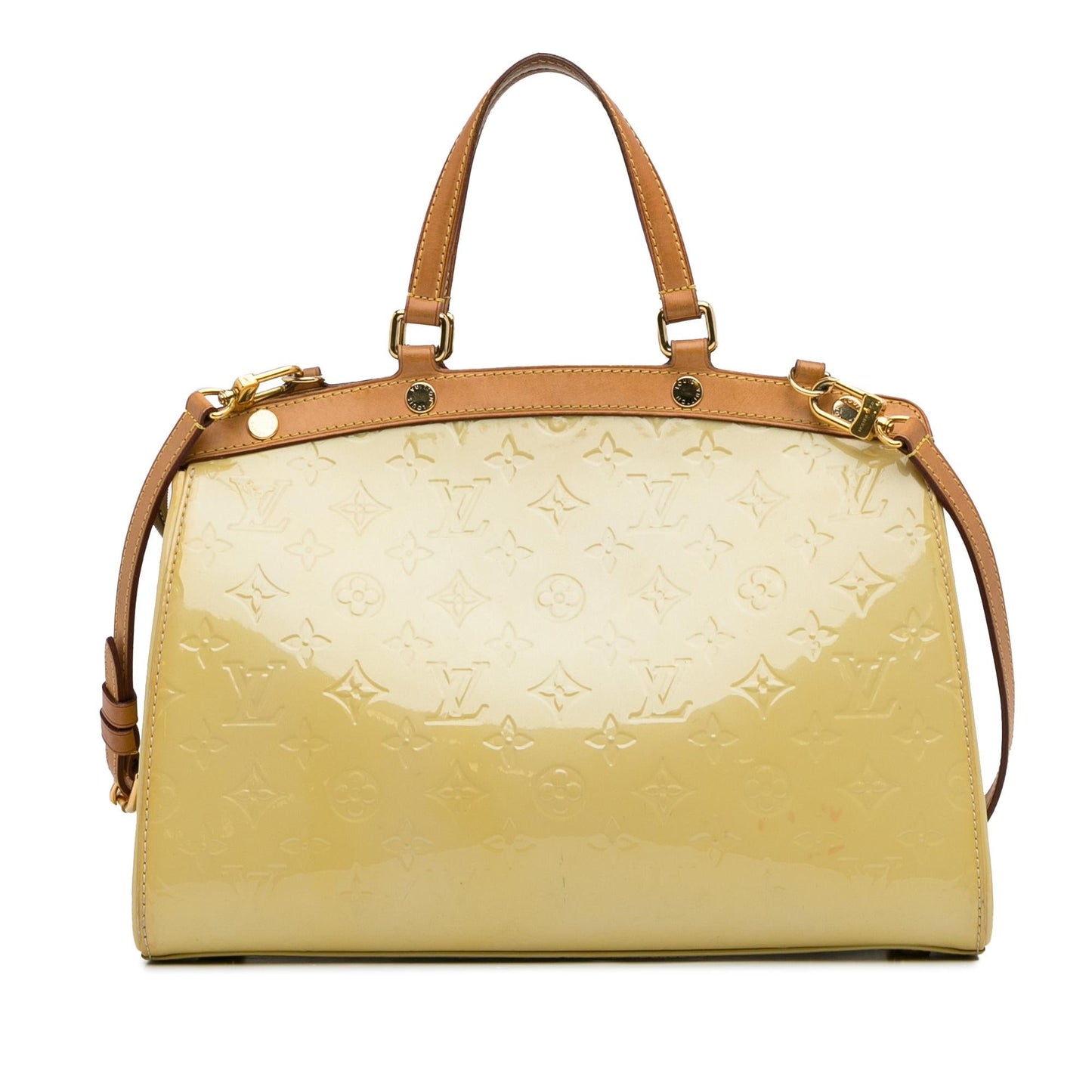 Louis Vuitton Monogram Vernis Brea MM (SHG-yttlDO)