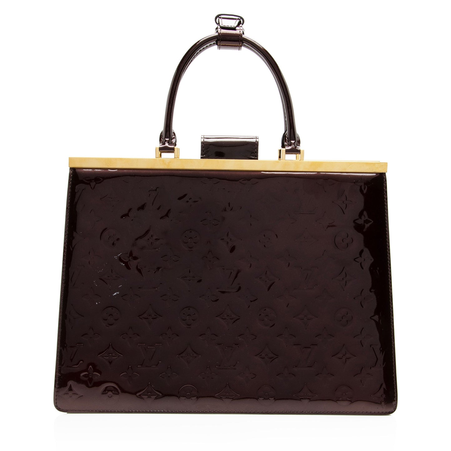 Louis Vuitton Monogram Vernis Deesse GM Satchel (SHF-3rLqRq)