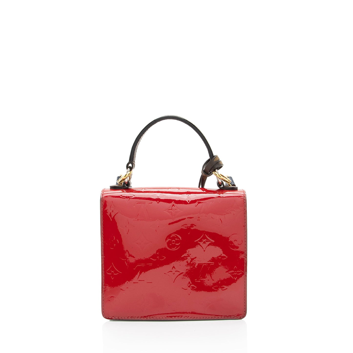 Louis Vuitton Monogram Vernis Epi Leather Spring Street Top Handle (SHF-oQLnPZ)