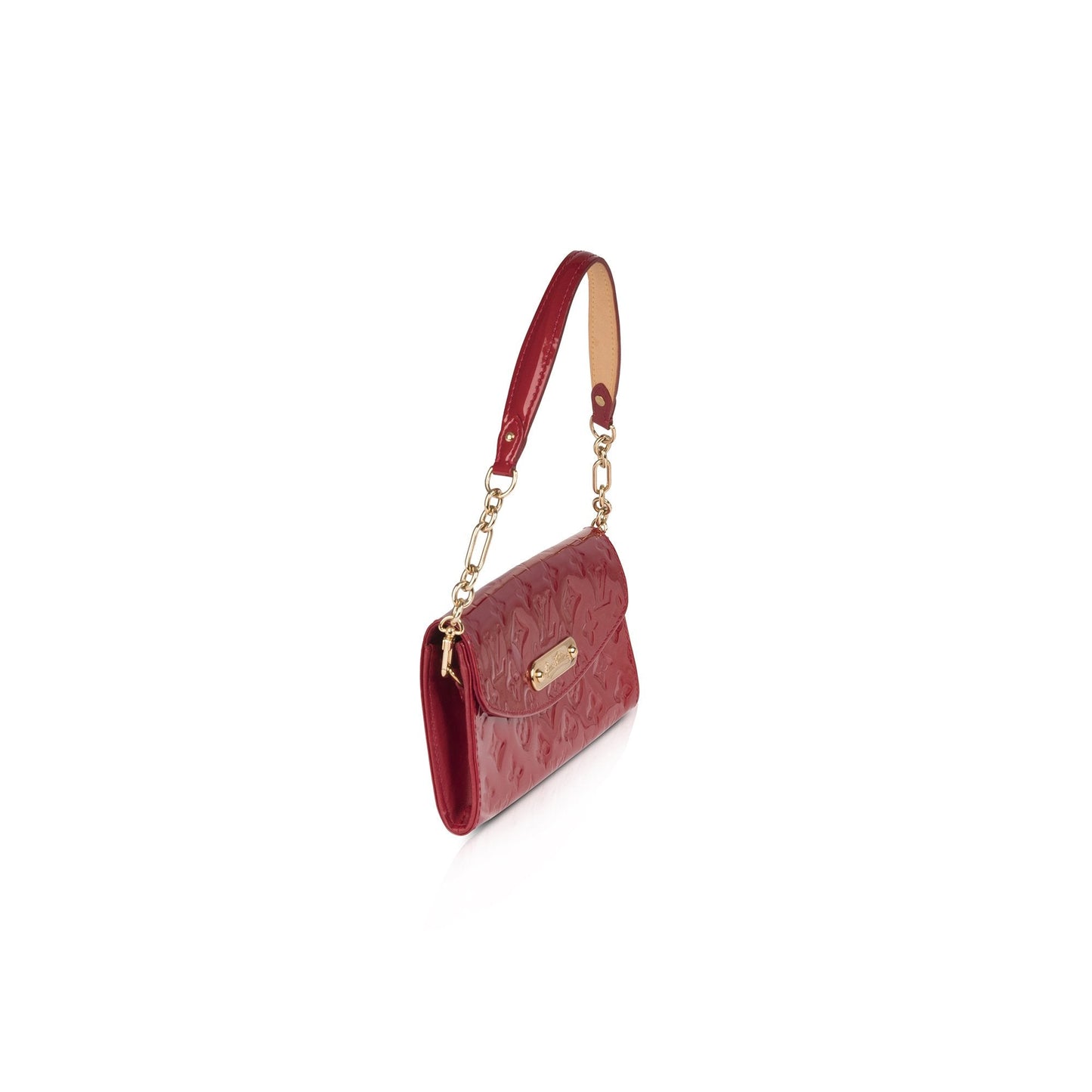 Louis Vuitton Monogram Vernis Leather Sunset Boulevard Clutch