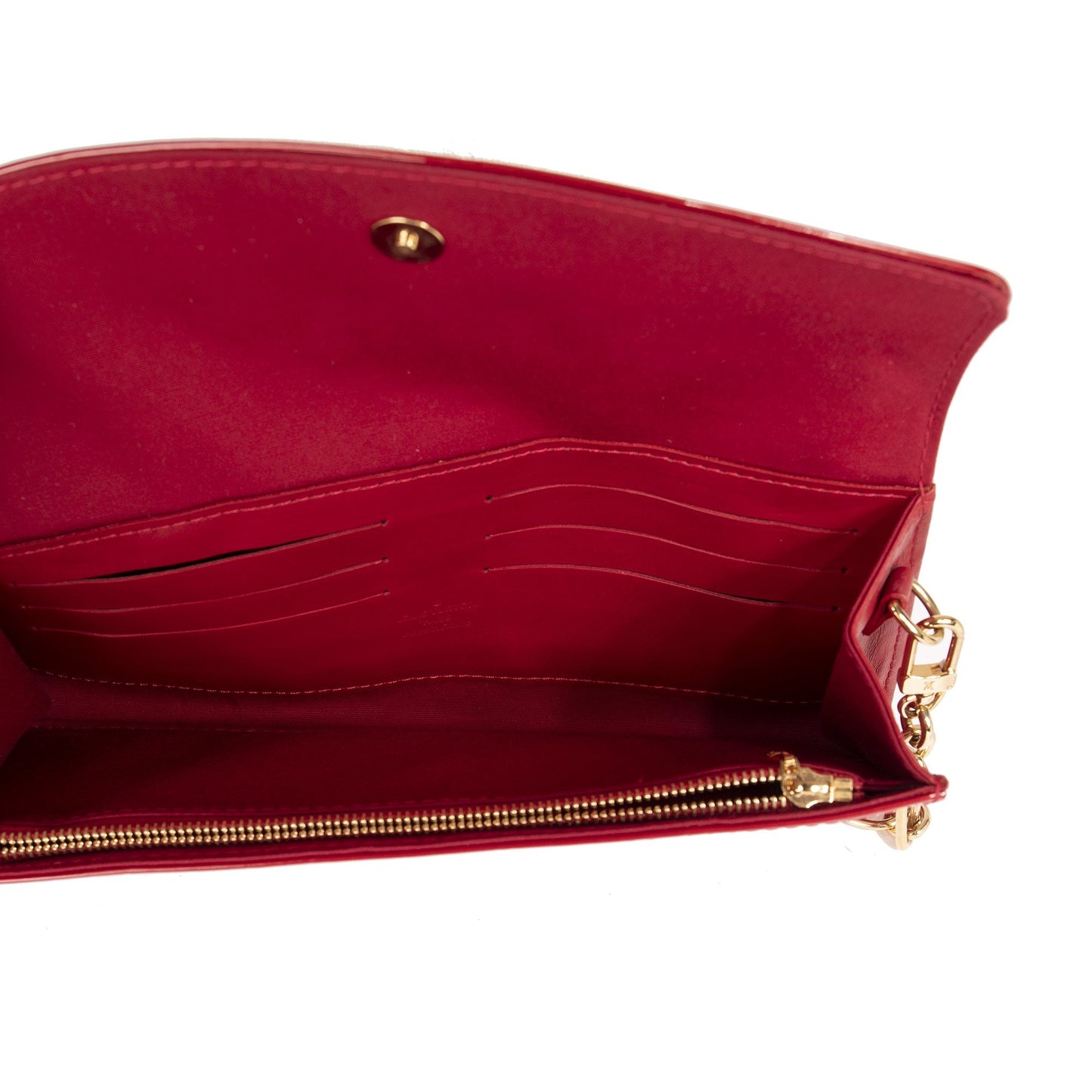 Louis Vuitton Monogram Vernis Leather Sunset Boulevard Clutch