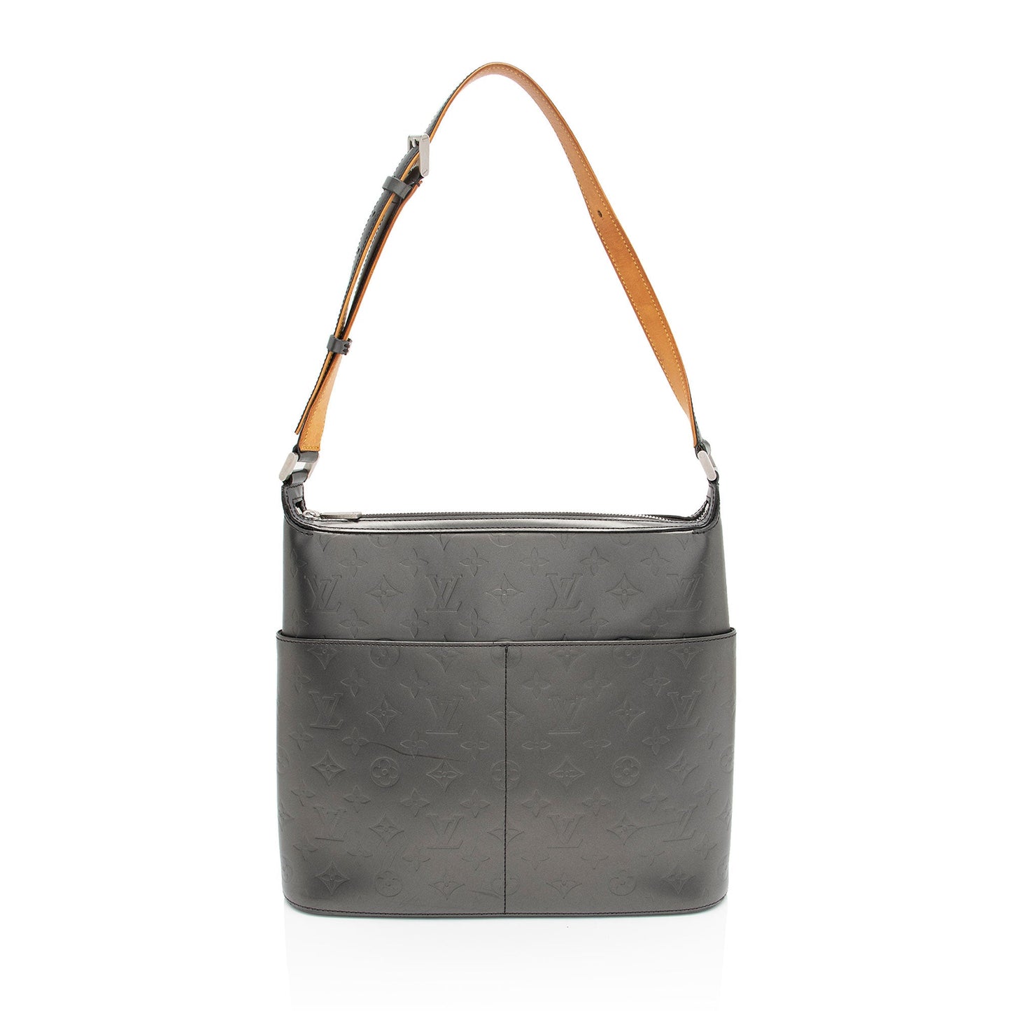 Louis Vuitton Monogram Vernis Mat Sutter Shoulder Bag (SHF-I1ZVht)