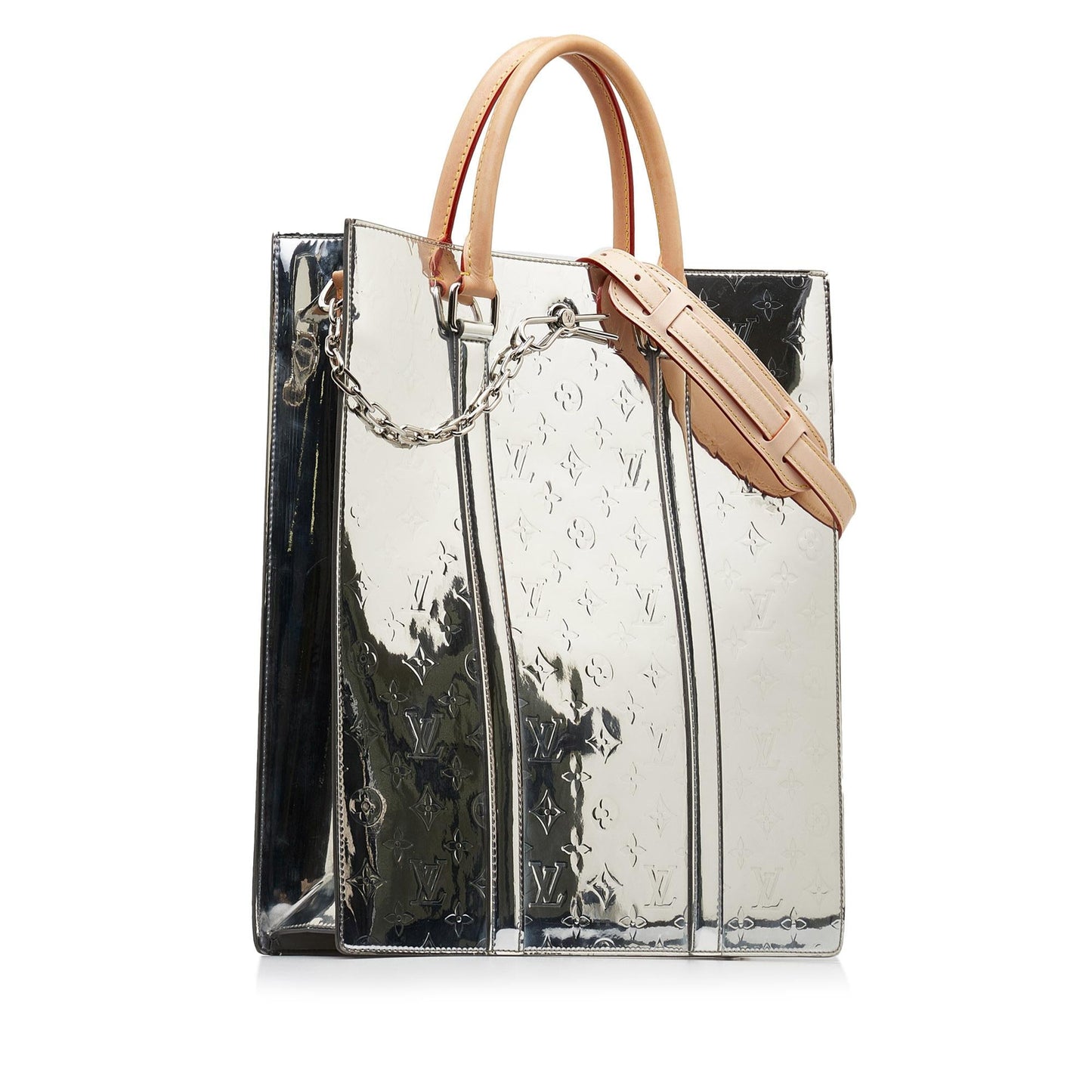 Louis Vuitton Monogram Vernis Mirror Sac Plat