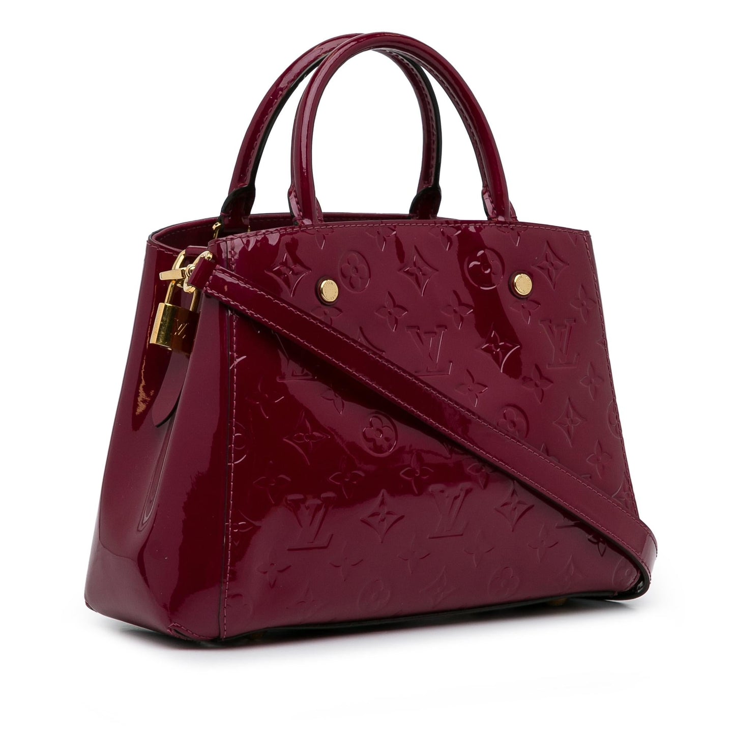 Louis Vuitton Monogram Vernis Montaigne BB (SHG-UkZSaI)