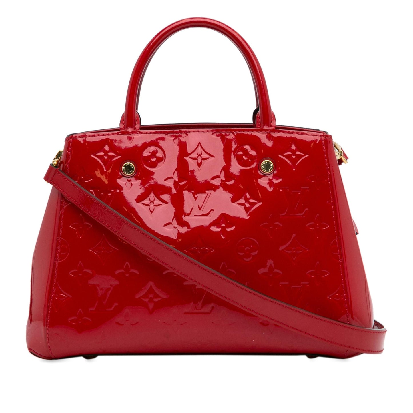 Louis Vuitton Monogram Vernis Montaigne BB (SHG-v8kJTe)