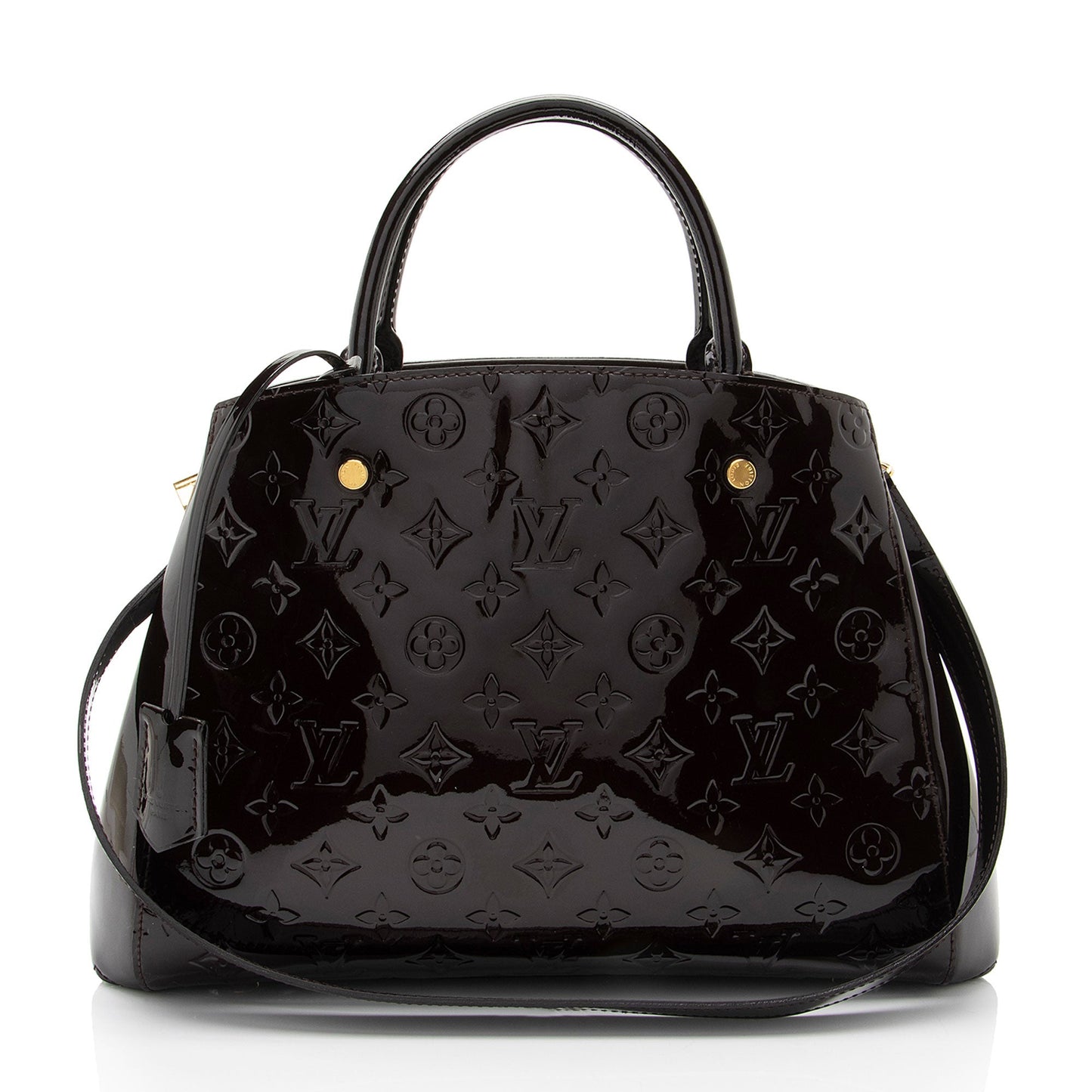 Louis Vuitton Monogram Vernis Montaigne MM Satchel (SHF-0N0xLg)