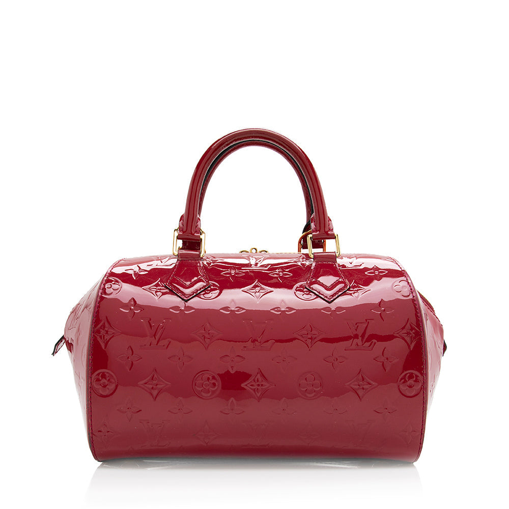 Louis Vuitton Monogram Vernis Montana Satchel (SHF-20765)